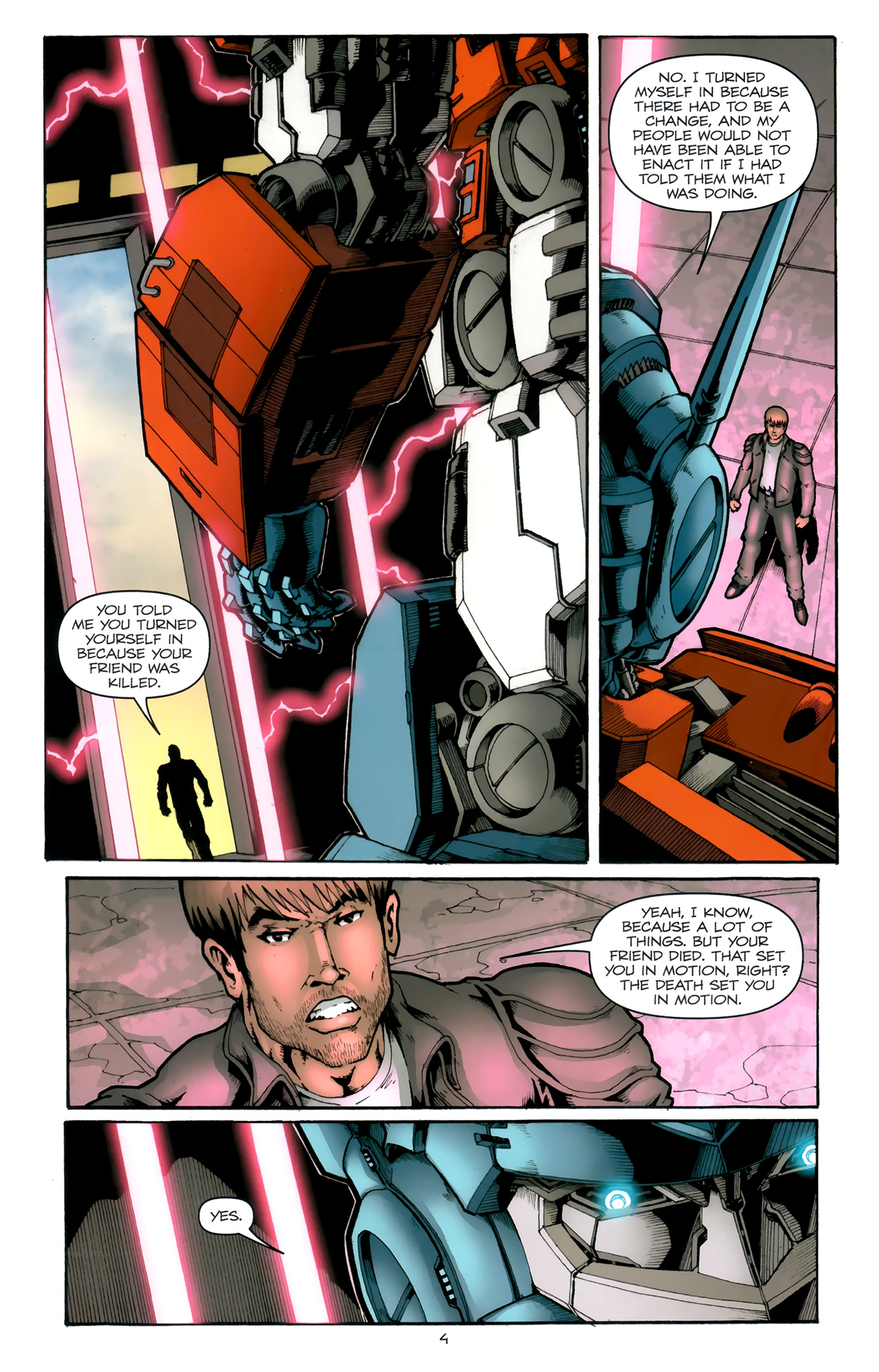 Read online The Transformers (2009) comic -  Issue #6 - 7