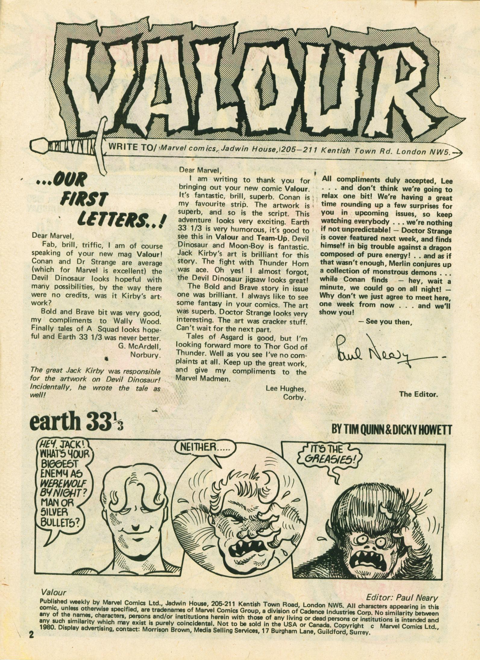 Read online Valour comic -  Issue #6 - 2