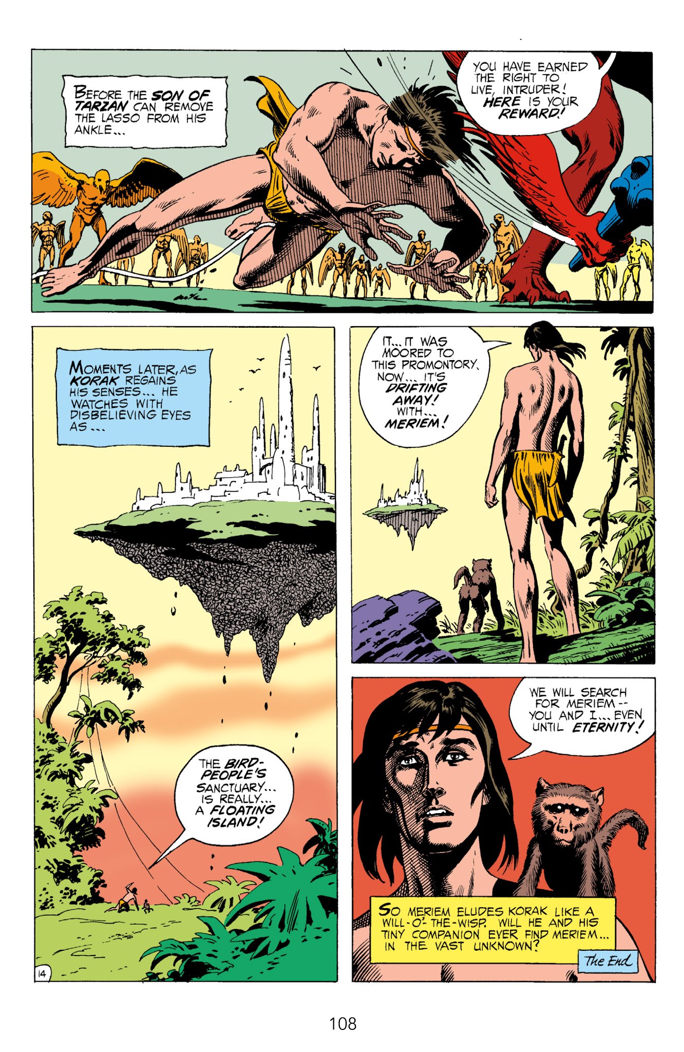 Read online Edgar Rice Burroughs' Tarzan The Joe Kubert Years comic -  Issue # TPB 3 (Part 1) - 108