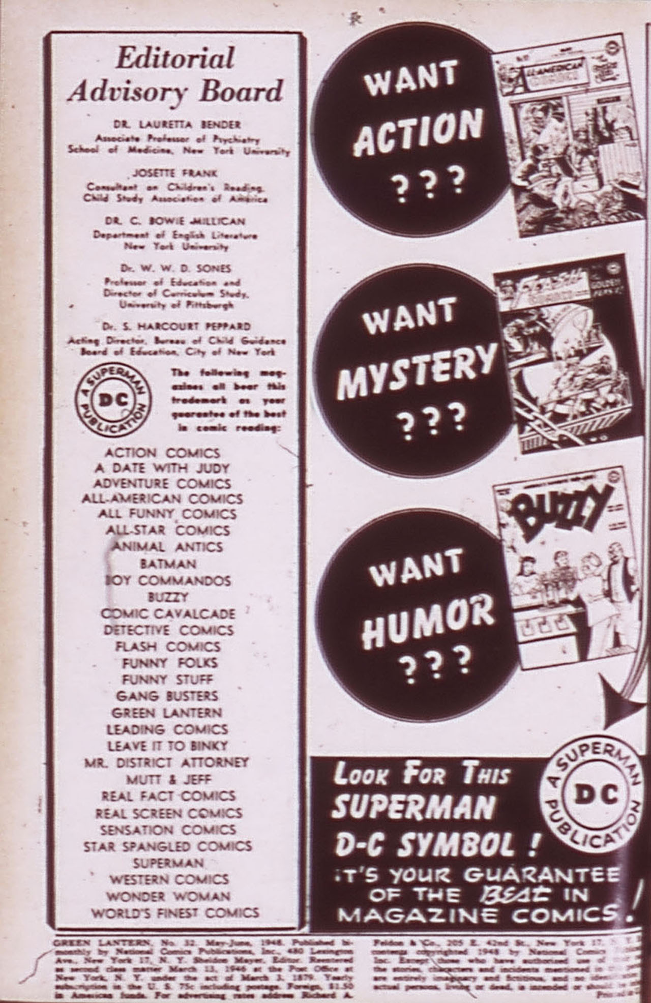 Read online Green Lantern (1941) comic -  Issue #32 - 2