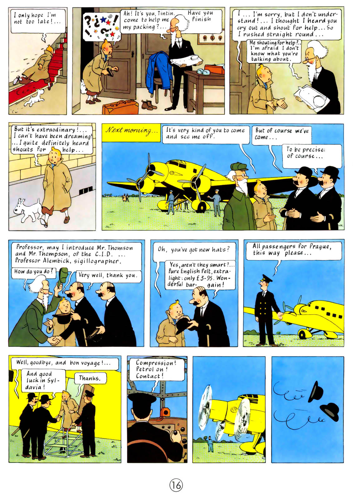Read online The Adventures of Tintin comic -  Issue #8 - 19