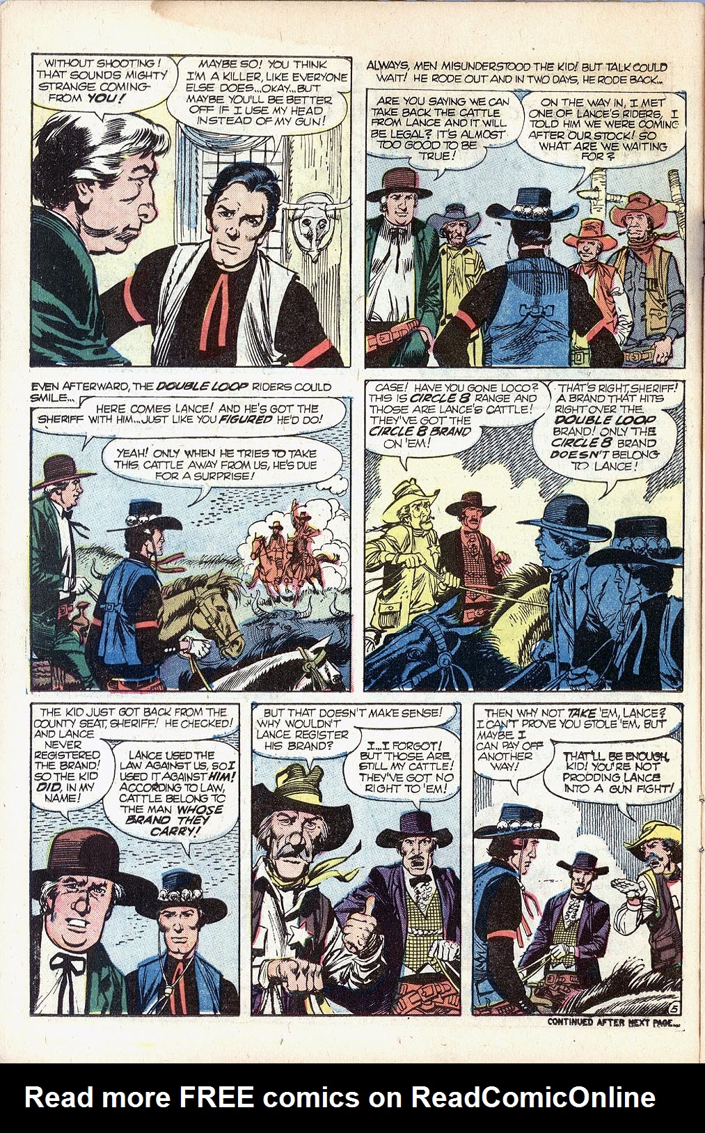 Read online Gunsmoke Western comic -  Issue #55 - 14