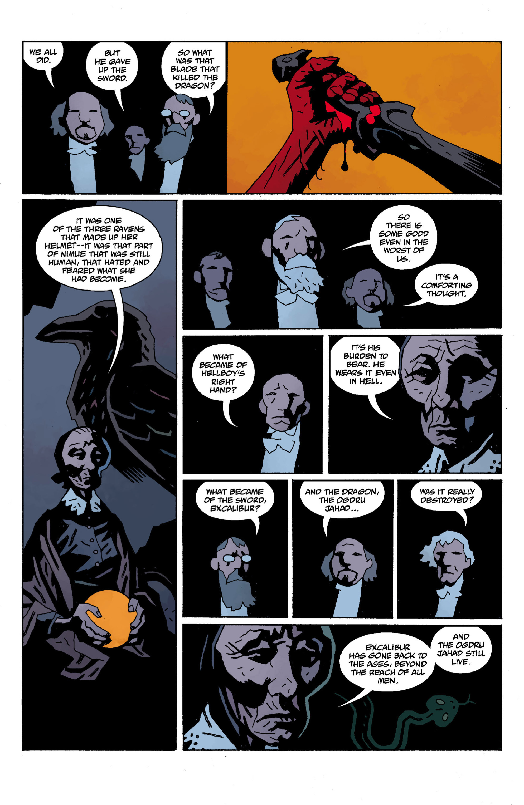 Read online Hellboy comic -  Issue #12 - 167