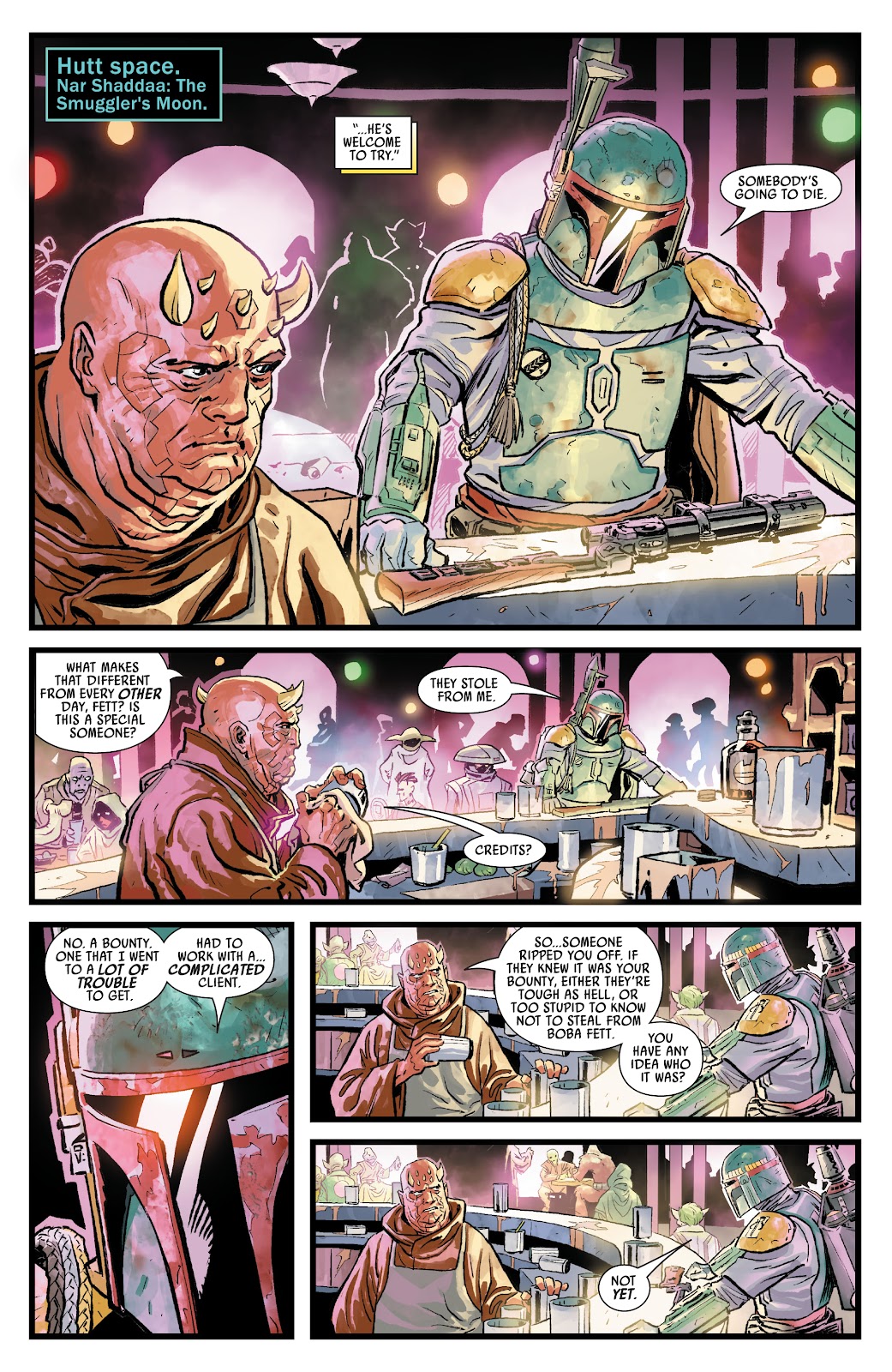 Star Wars: War of the Bounty Hunters issue 1 - Page 6