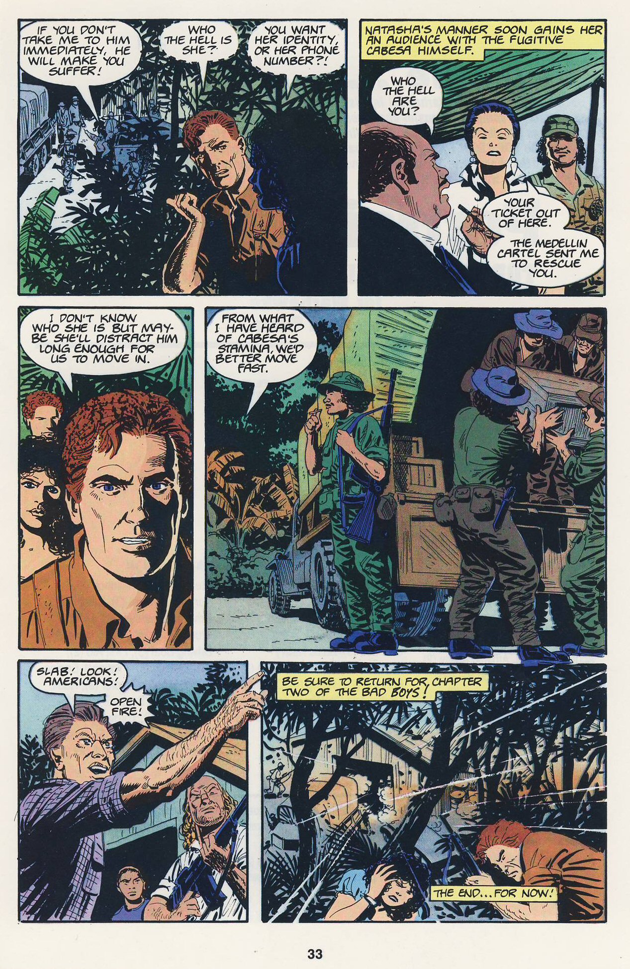 Read online Warhawks comic -  Issue #1 - 35