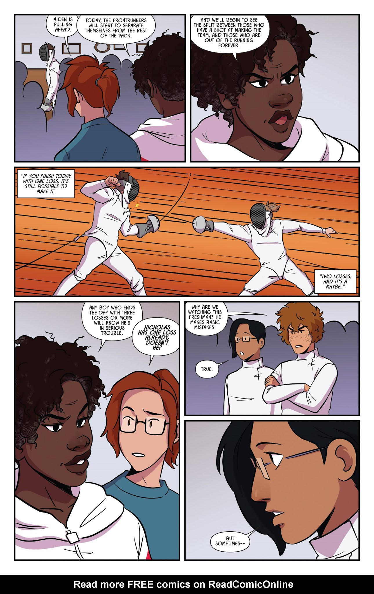 Read online Fence comic -  Issue #7 - 7