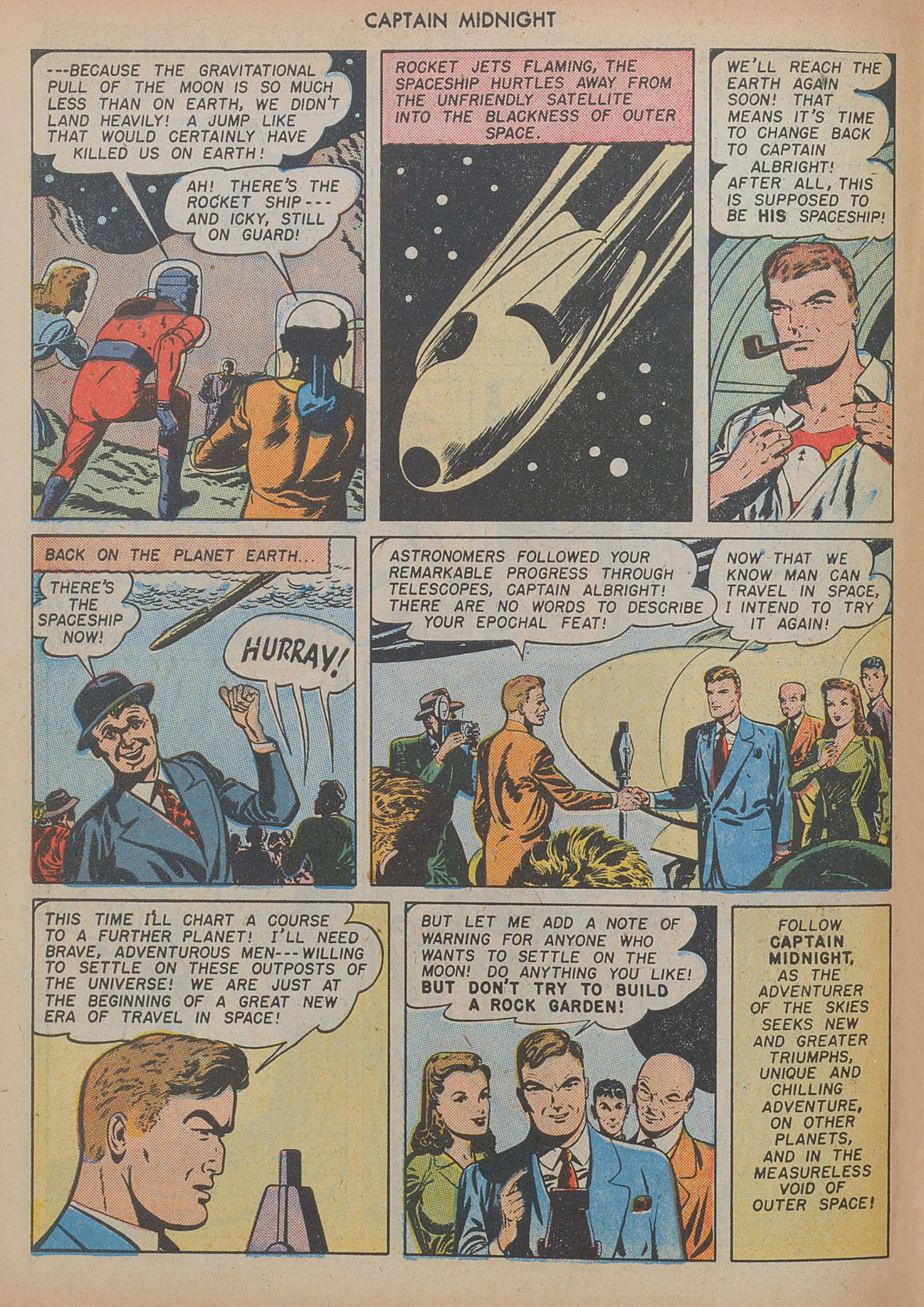 Read online Captain Midnight (1942) comic -  Issue #50 - 22