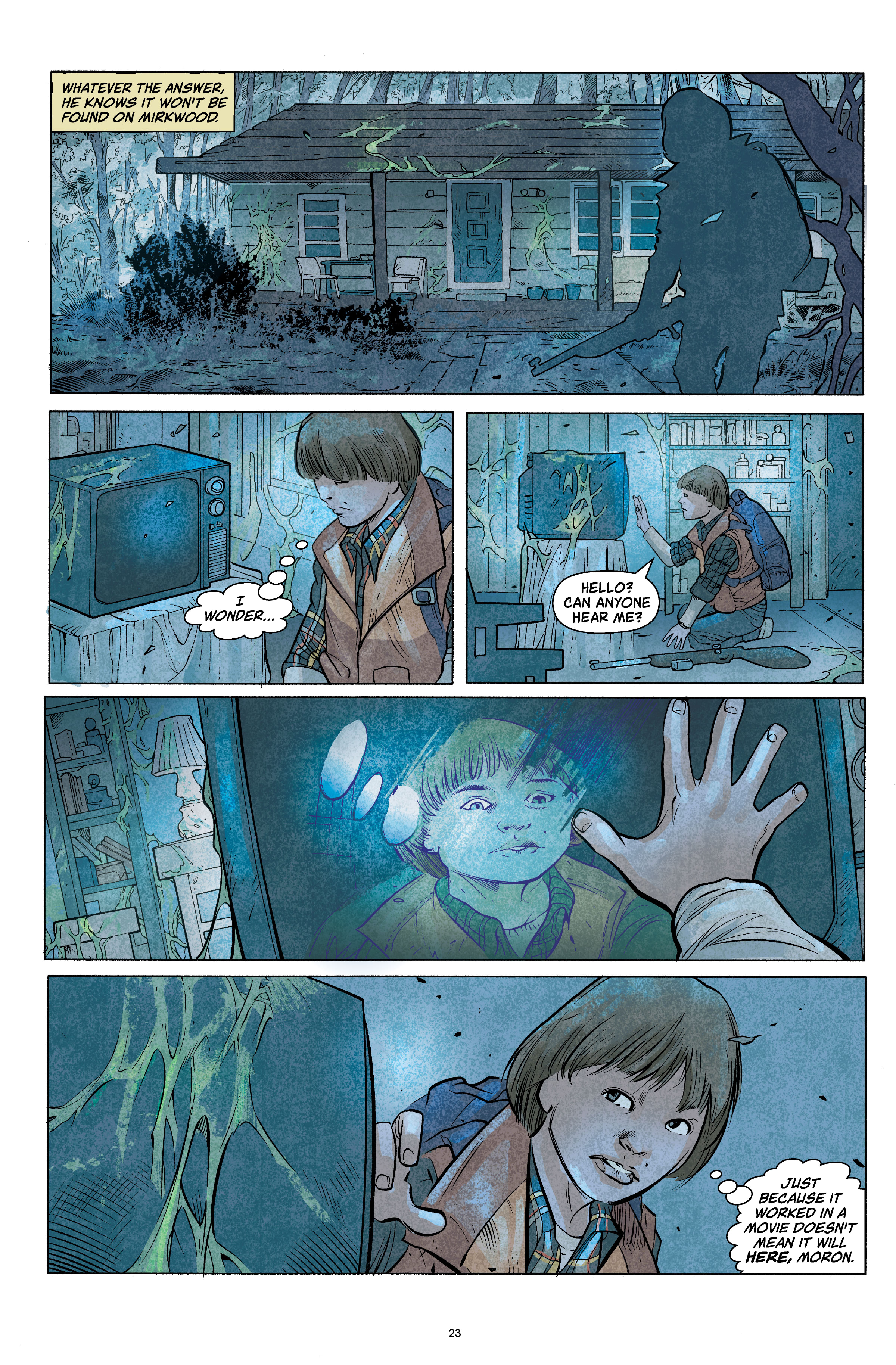 Read online Stranger Things Library Edition comic -  Issue # TPB 1 (Part 1) - 23