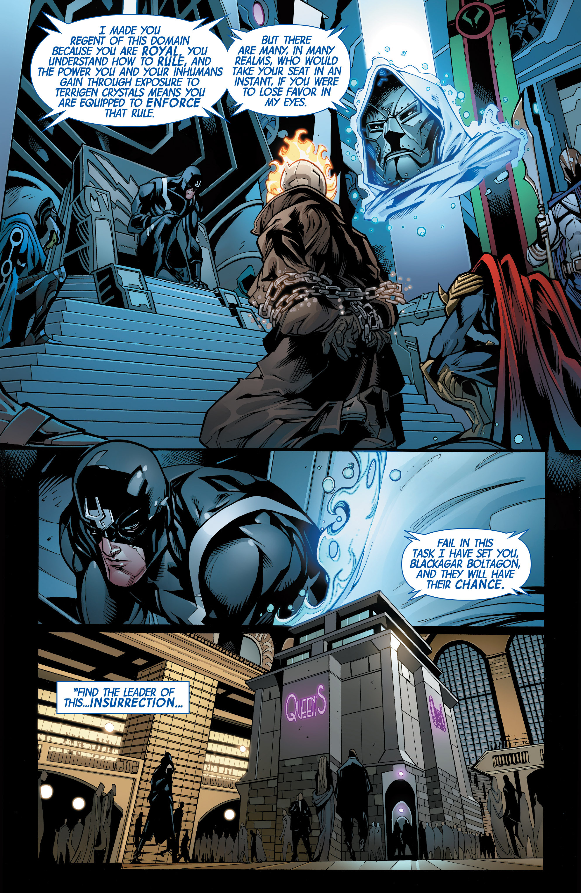 Read online Inhumans: Attilan Rising comic -  Issue #5 - 21