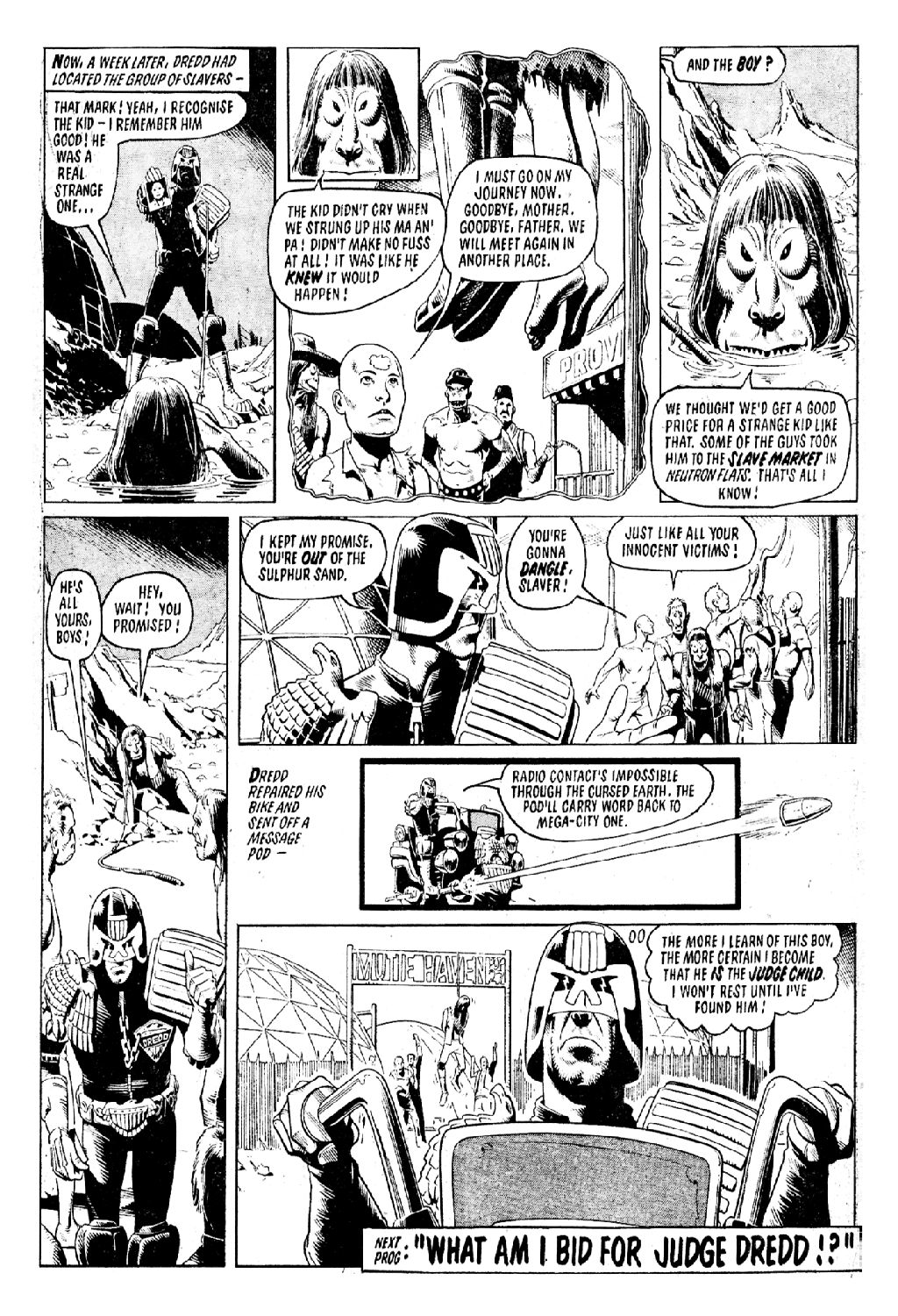 Read online Judge Dredd Epics comic -  Issue # TPB The Judge Child Quest - 6