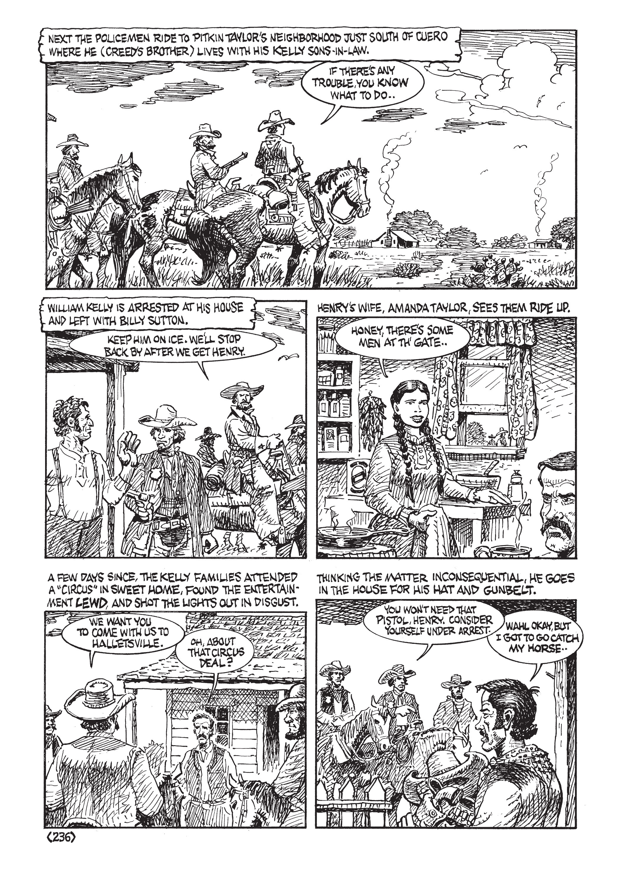 Read online Jack Jackson's American History: Los Tejanos and Lost Cause comic -  Issue # TPB (Part 3) - 34