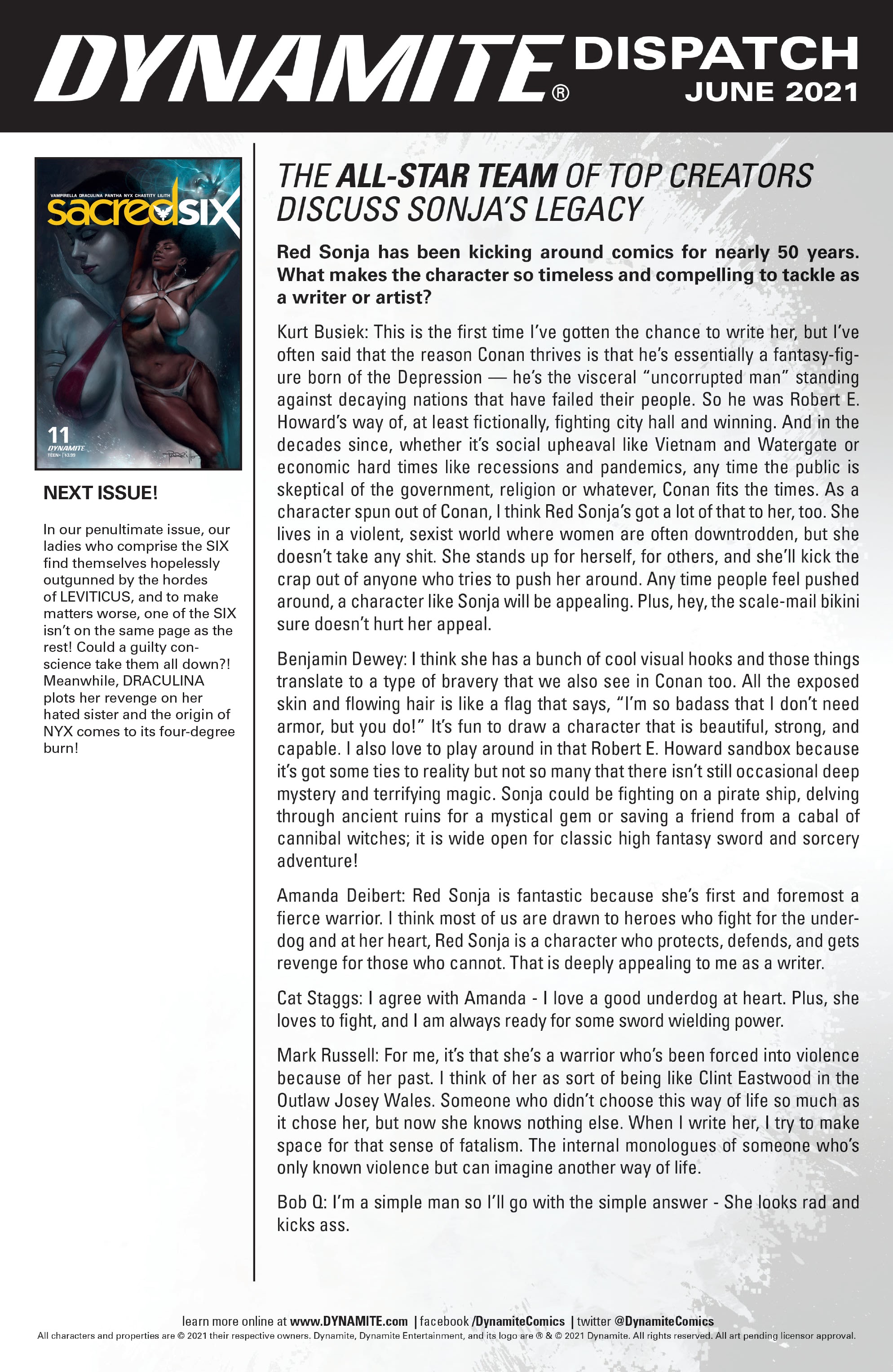 Read online Sacred Six comic -  Issue #10 - 27