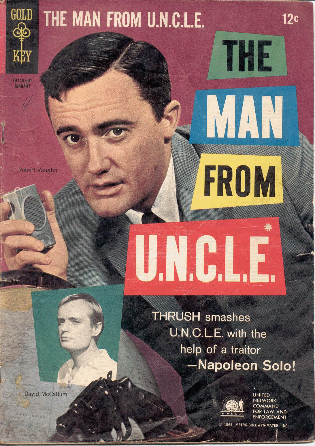 Read online The Man From U.N.C.L.E. comic -  Issue #4 - 1