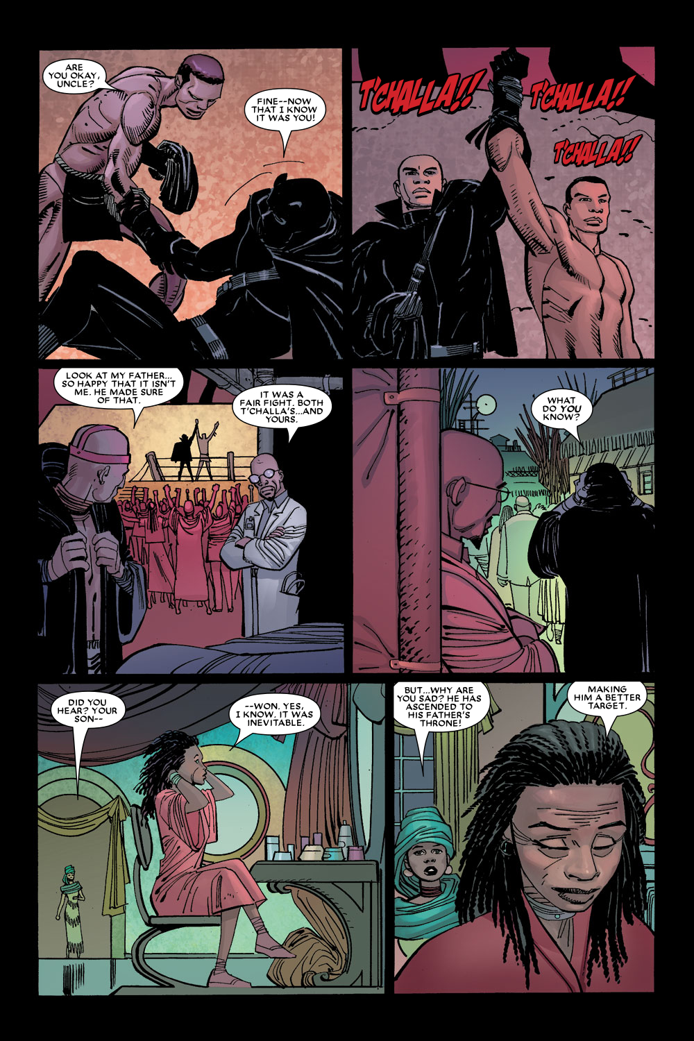 Read online Black Panther (2005) comic -  Issue #2 - 17