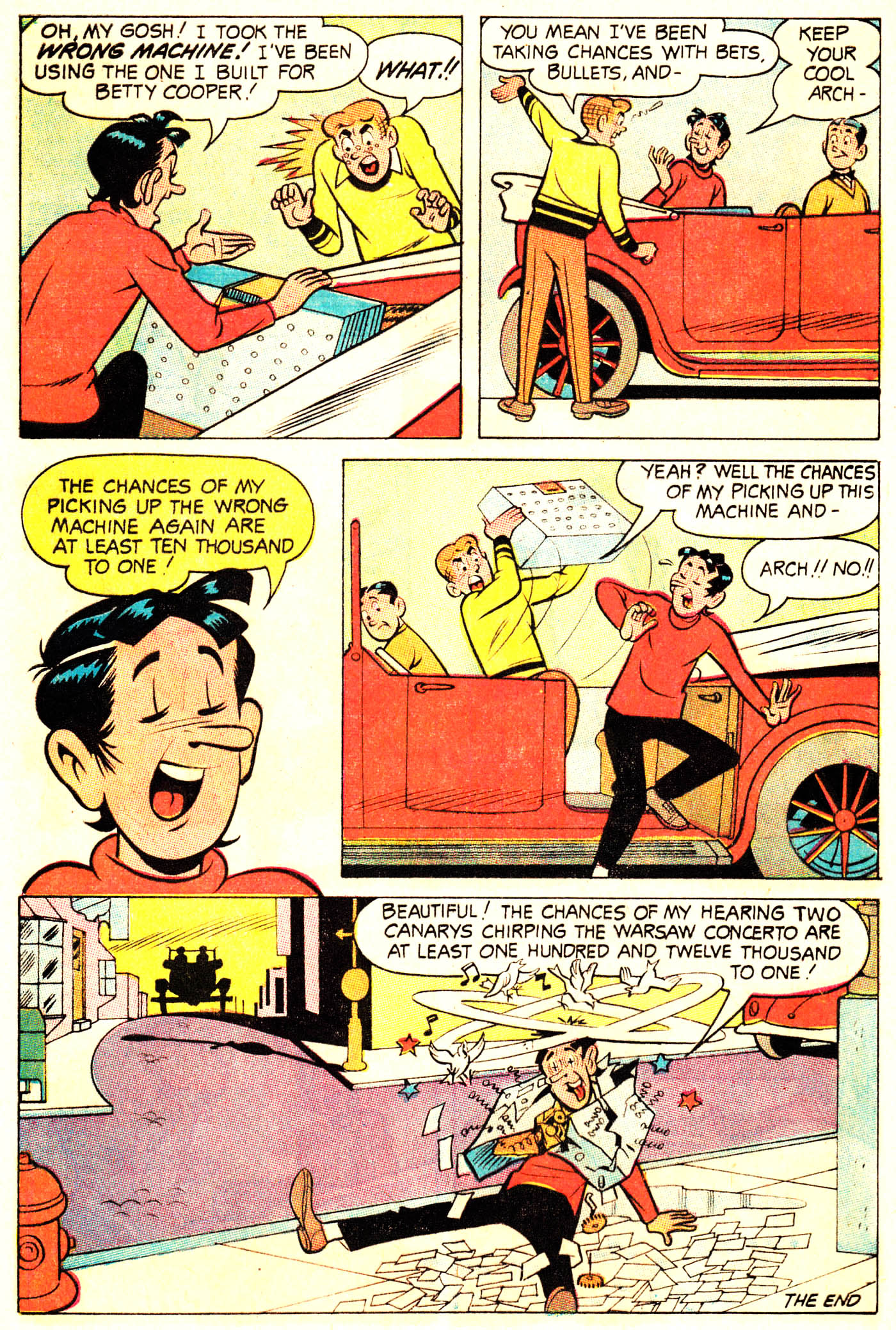 Read online Pep Comics comic -  Issue #214 - 8