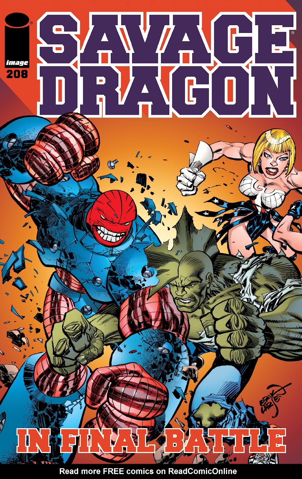 The Savage Dragon (1993) issue 208 - Page 1