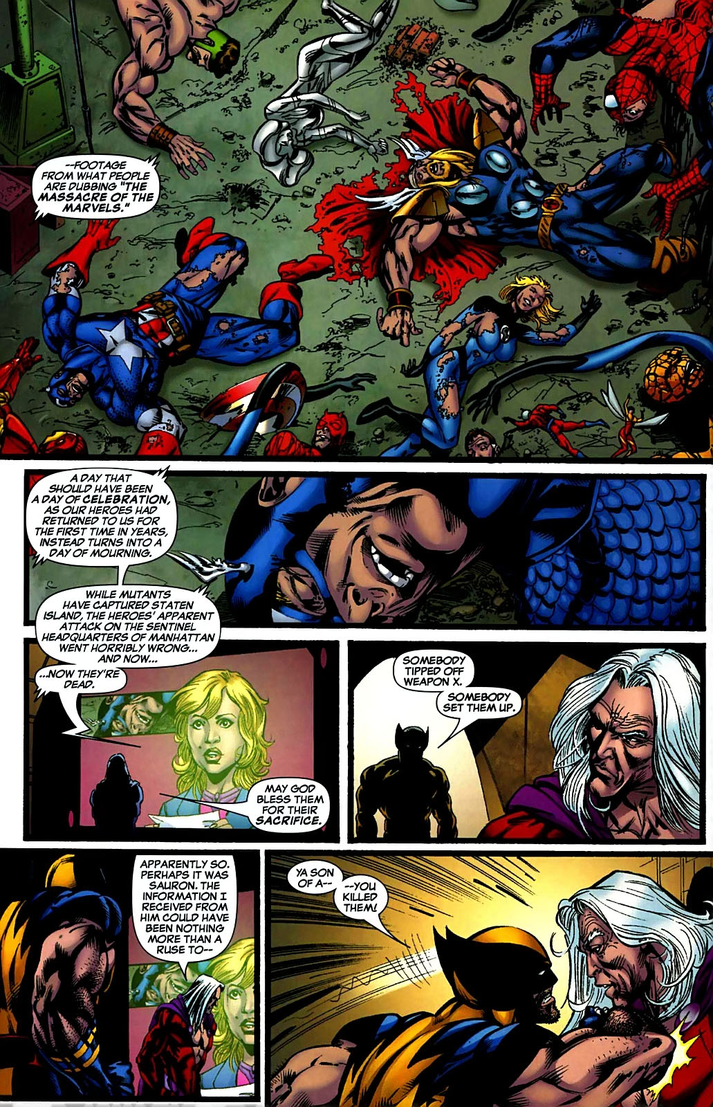 Read online Weapon X: Days of Future Now comic -  Issue #4 - 20