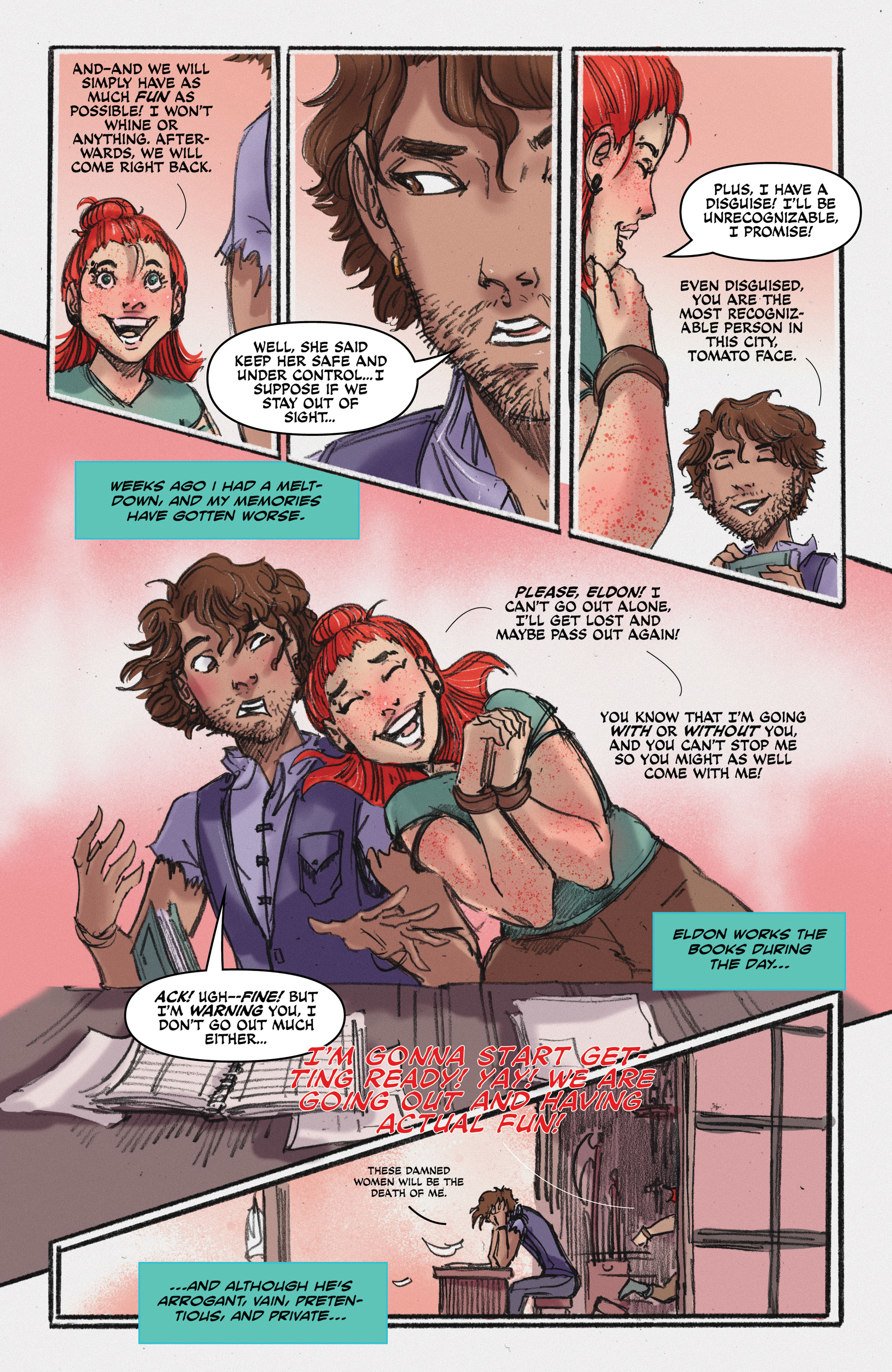 Read online Stoneheart comic -  Issue #3 - 12