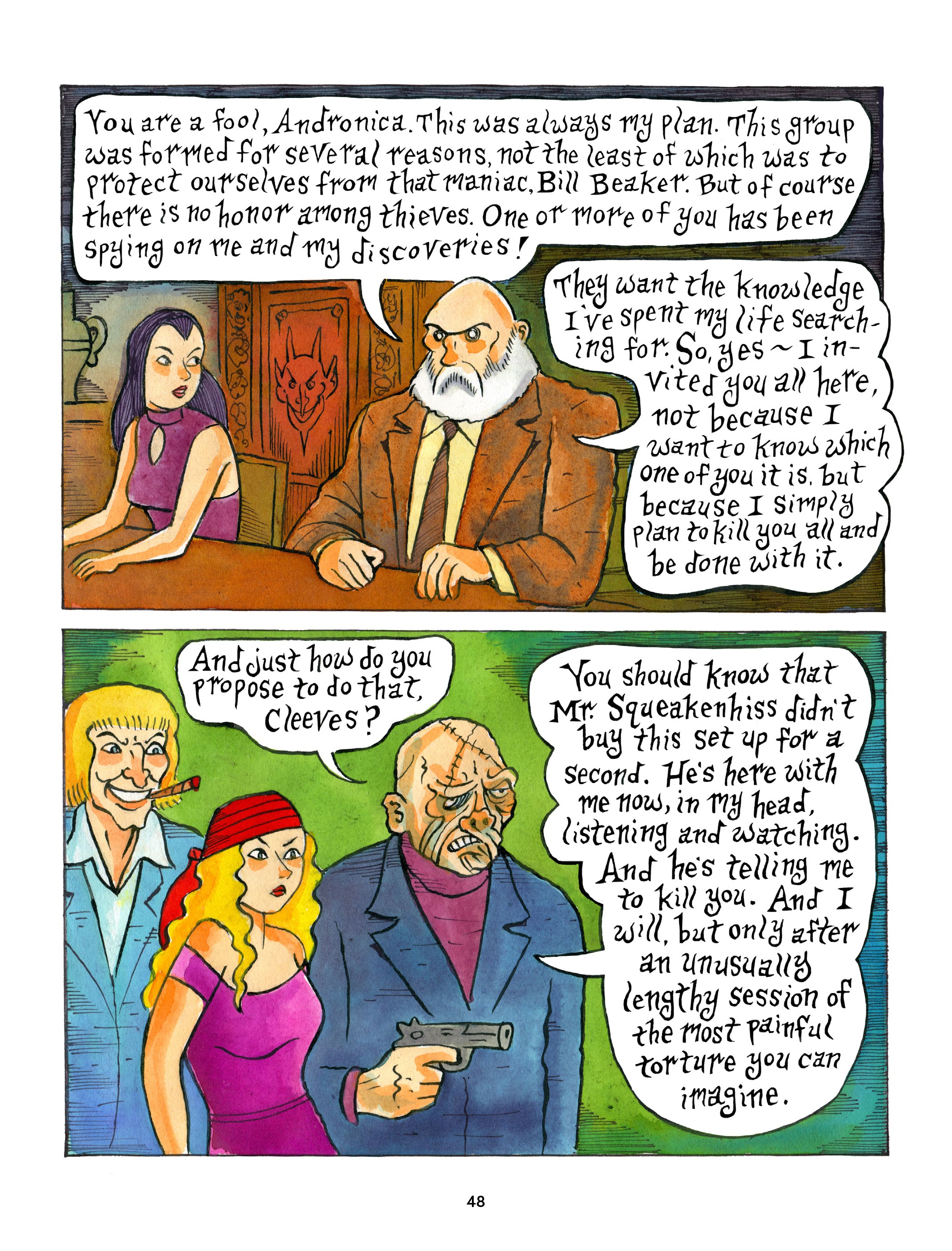 Read online Poison Flowers & Pandemonium comic -  Issue # TPB (Part 1) - 55