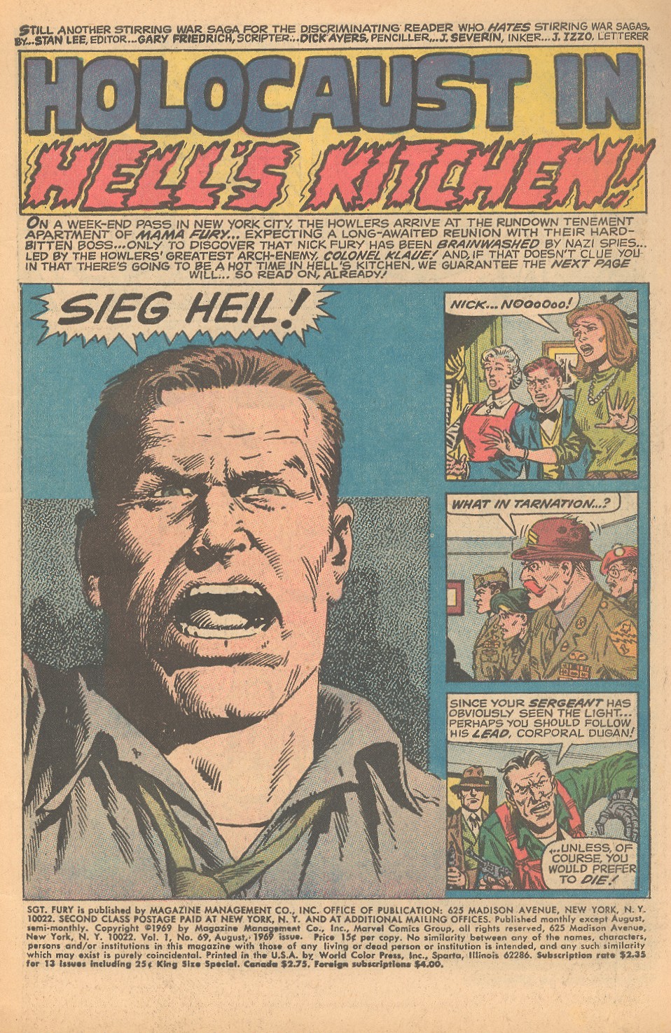 Read online Sgt. Fury comic -  Issue #69 - 3