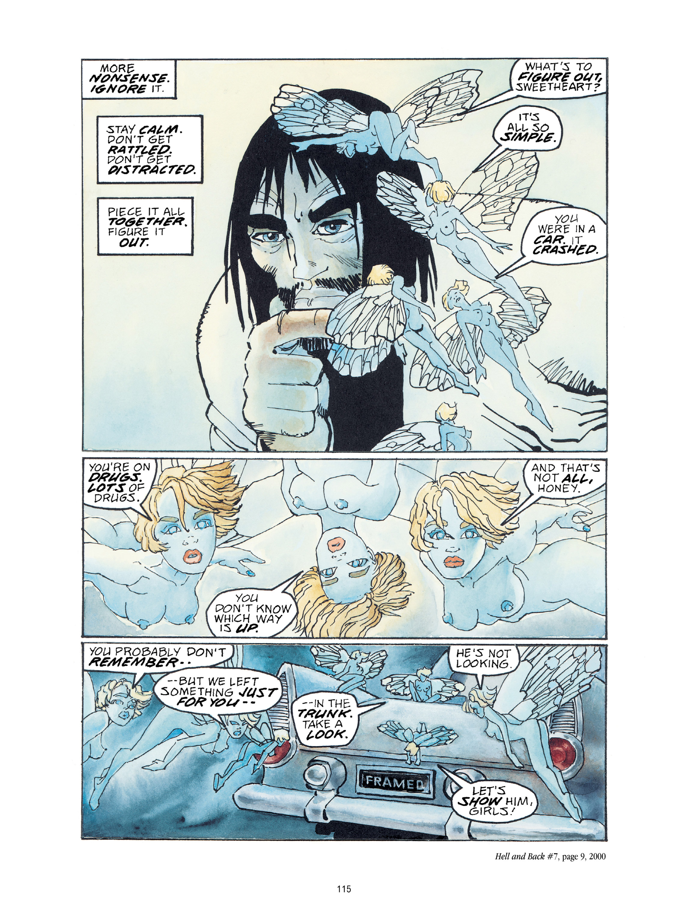 Read online Frank Miller: The Art of Sin City comic -  Issue # TPB - 118