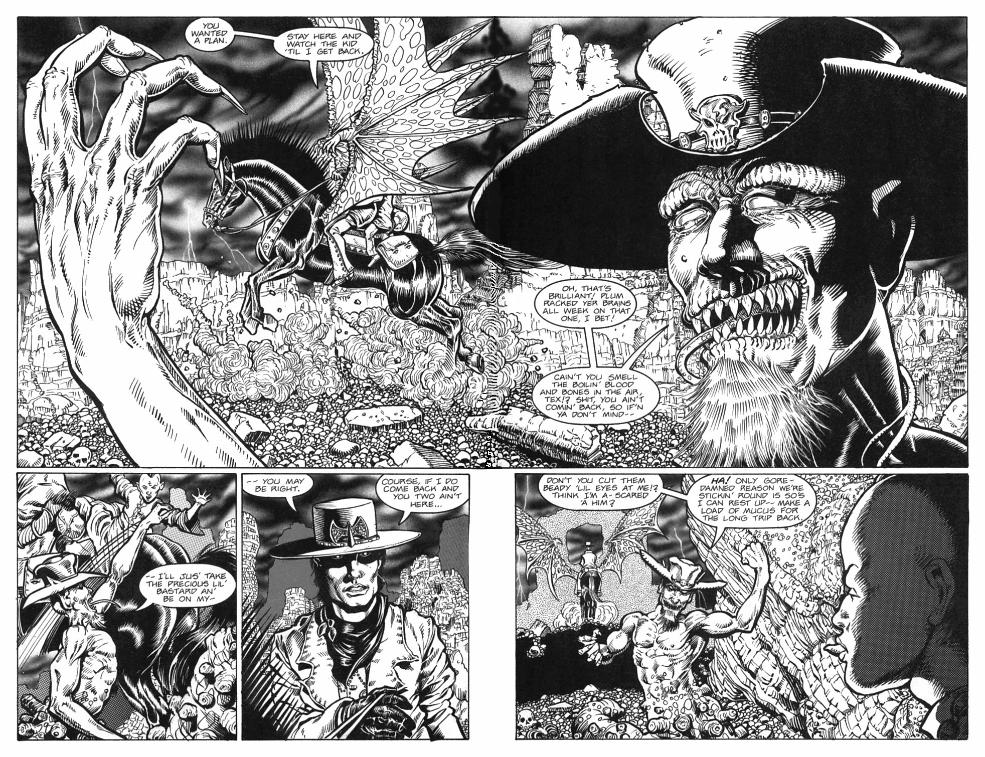 Read online Gunfighters in Hell comic -  Issue #3 - 10