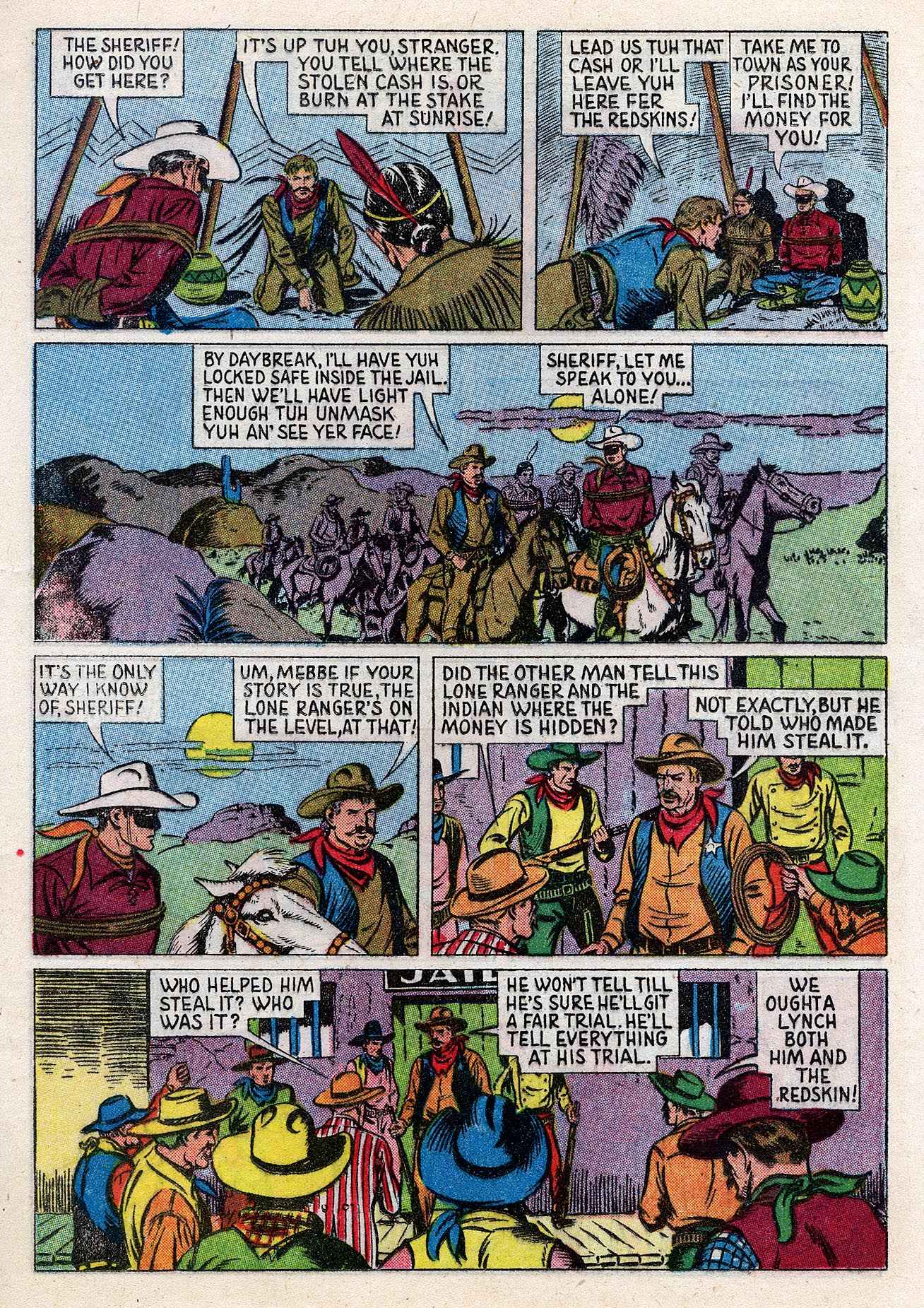 Read online The Lone Ranger (1948) comic -  Issue #27 - 9