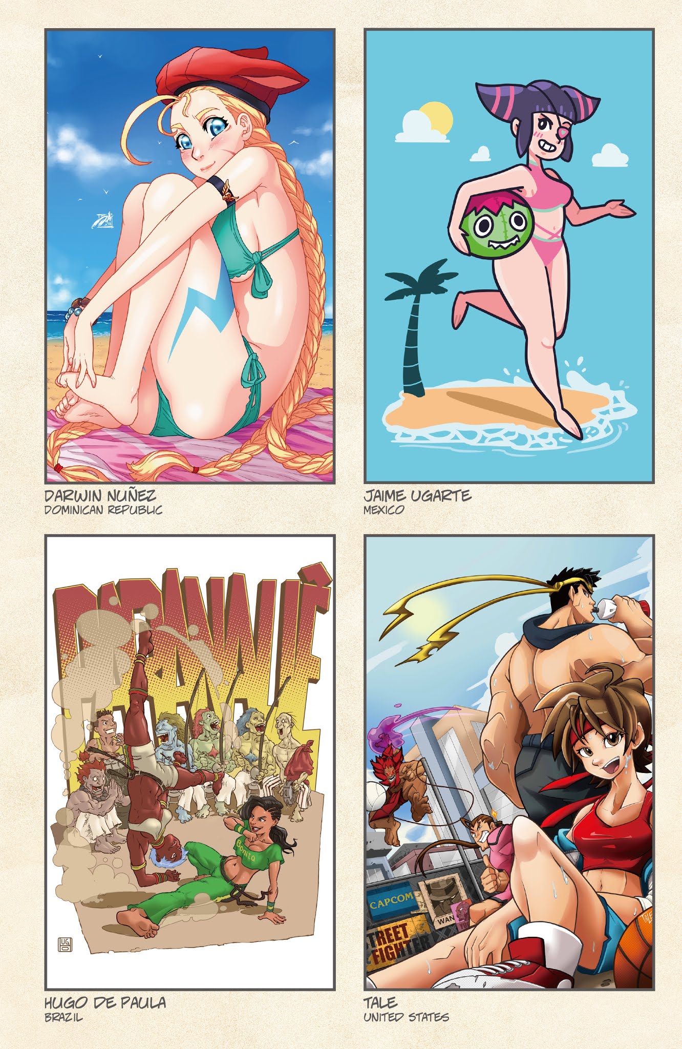 Read online Street Fighter Summer Sports Special 2018 comic -  Issue # Full - 28