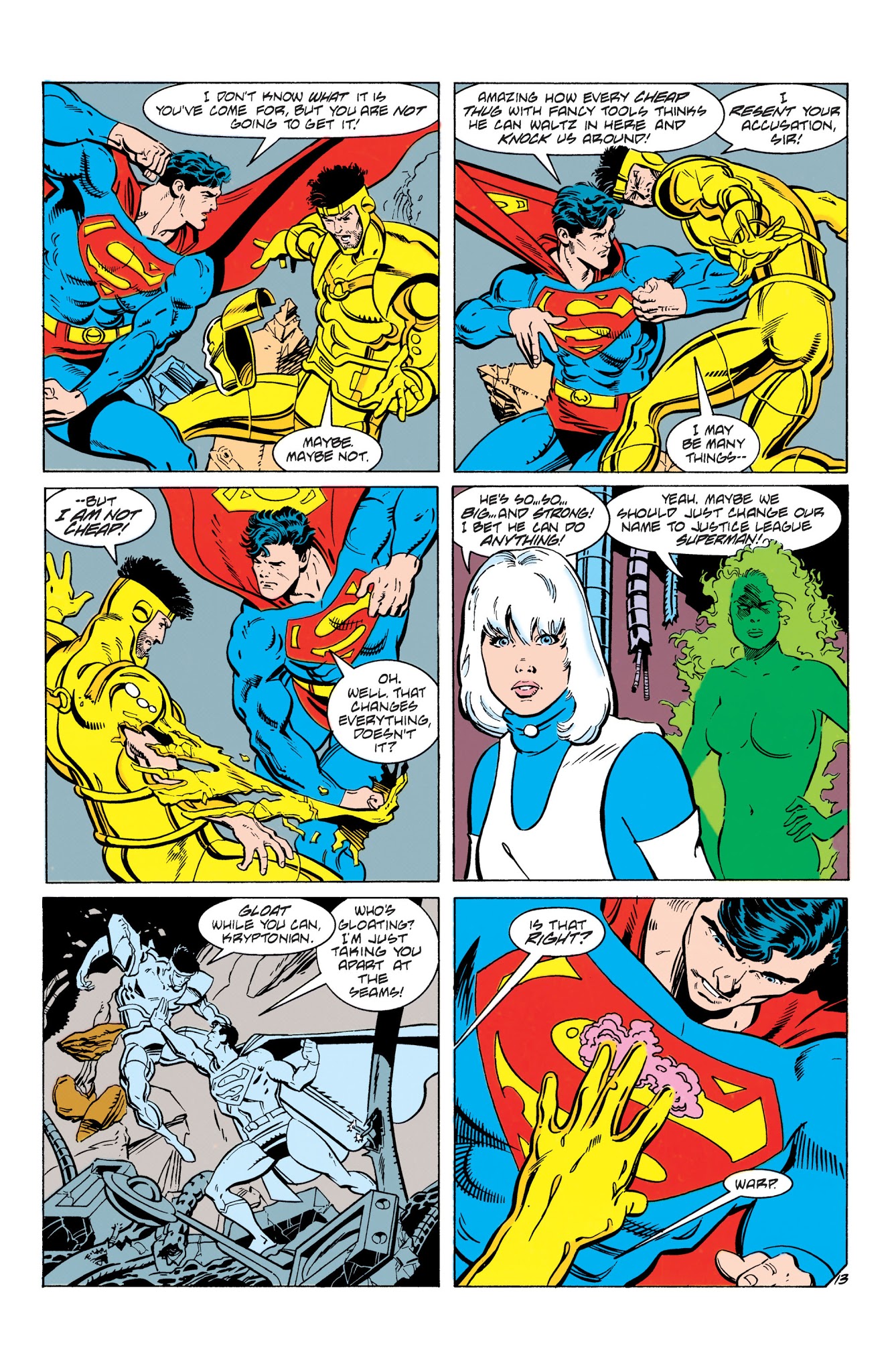 Read online Superman & The Justice League America comic -  Issue #1 - 57