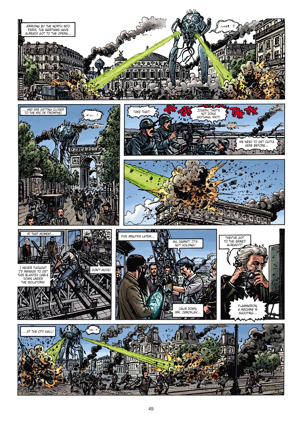 War of the World War One Vol. 3: The Monsters from Mars issue Full - Page 49
