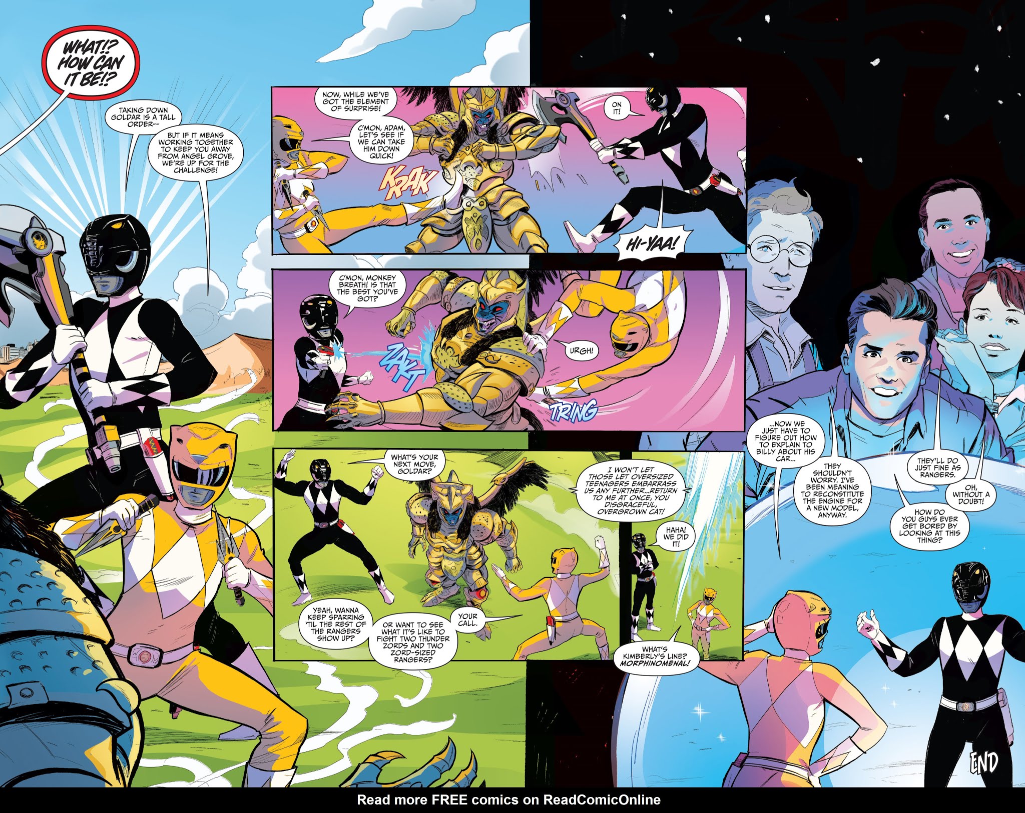 Read online Mighty Morphin Power Rangers 25th Anniversary Special comic -  Issue # Full - 12