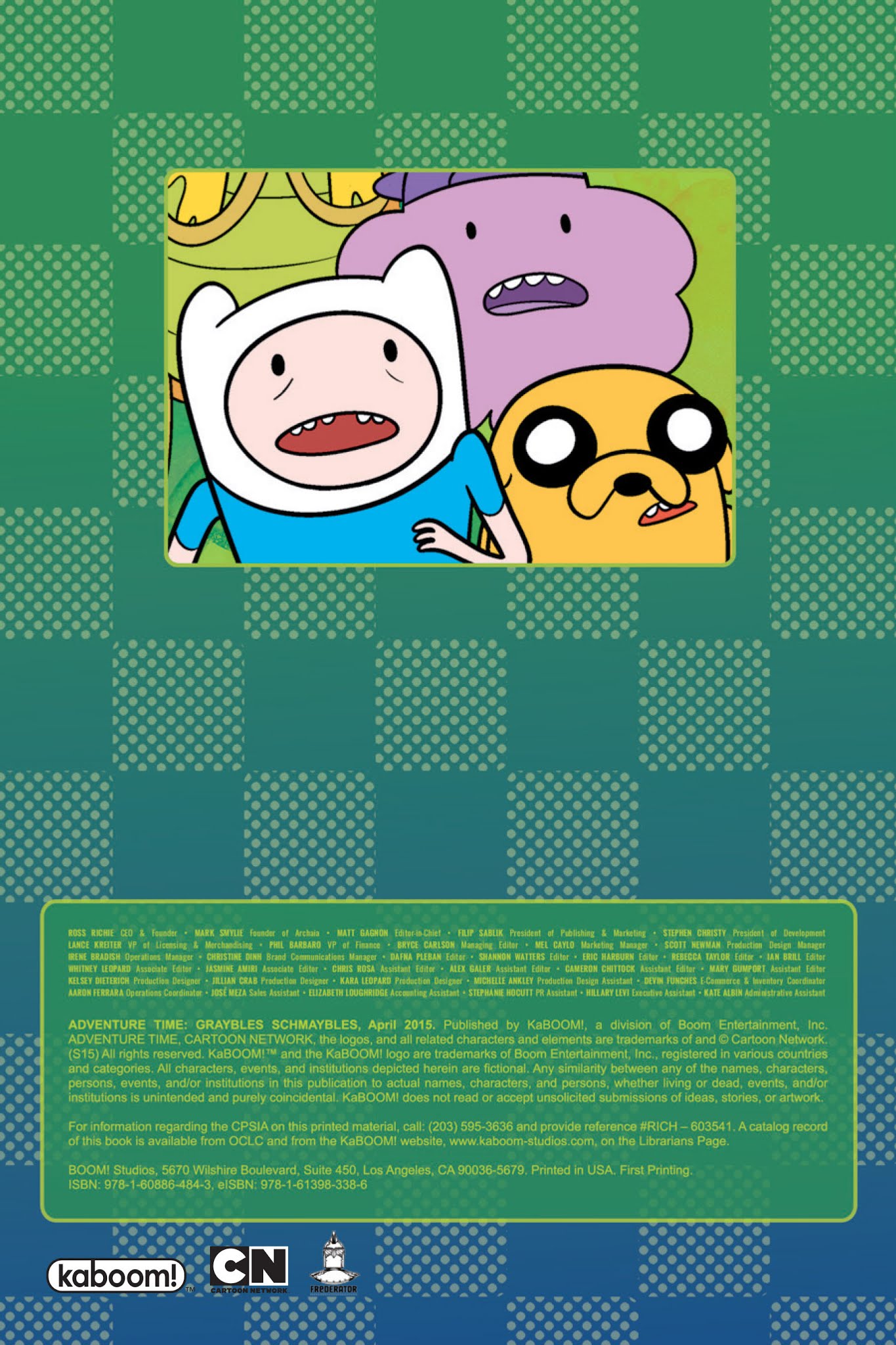 Read online Adventure Time: Graybles Schmaybles comic -  Issue # TPB (Part 1) - 4