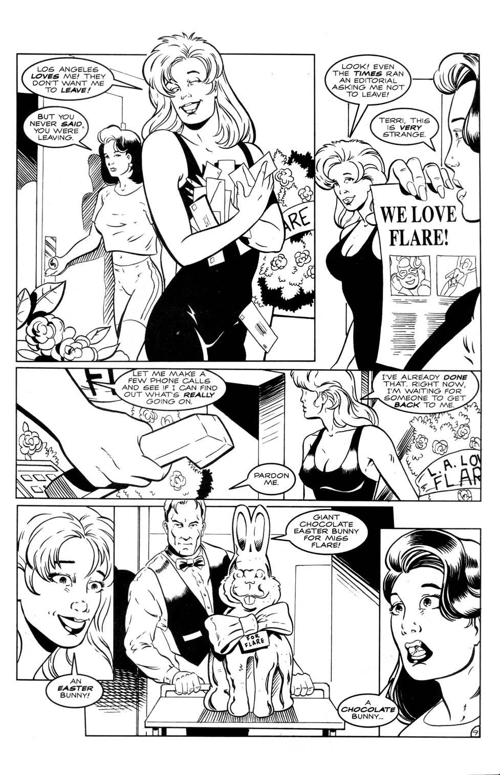 Read online Flare (1990) comic -  Issue #16 - 23