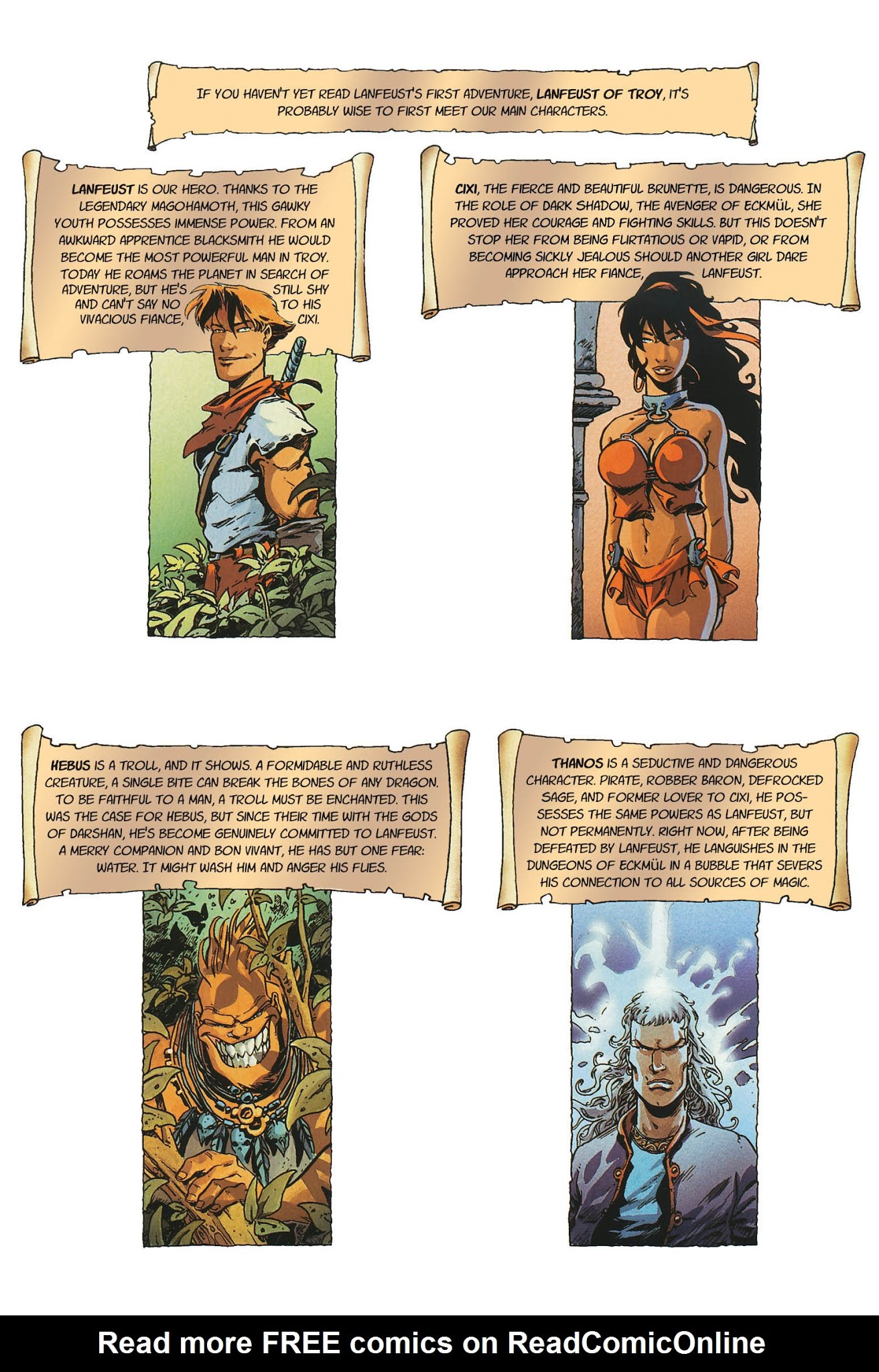 Read online Lanfeust Of The Stars comic -  Issue #1 - 4