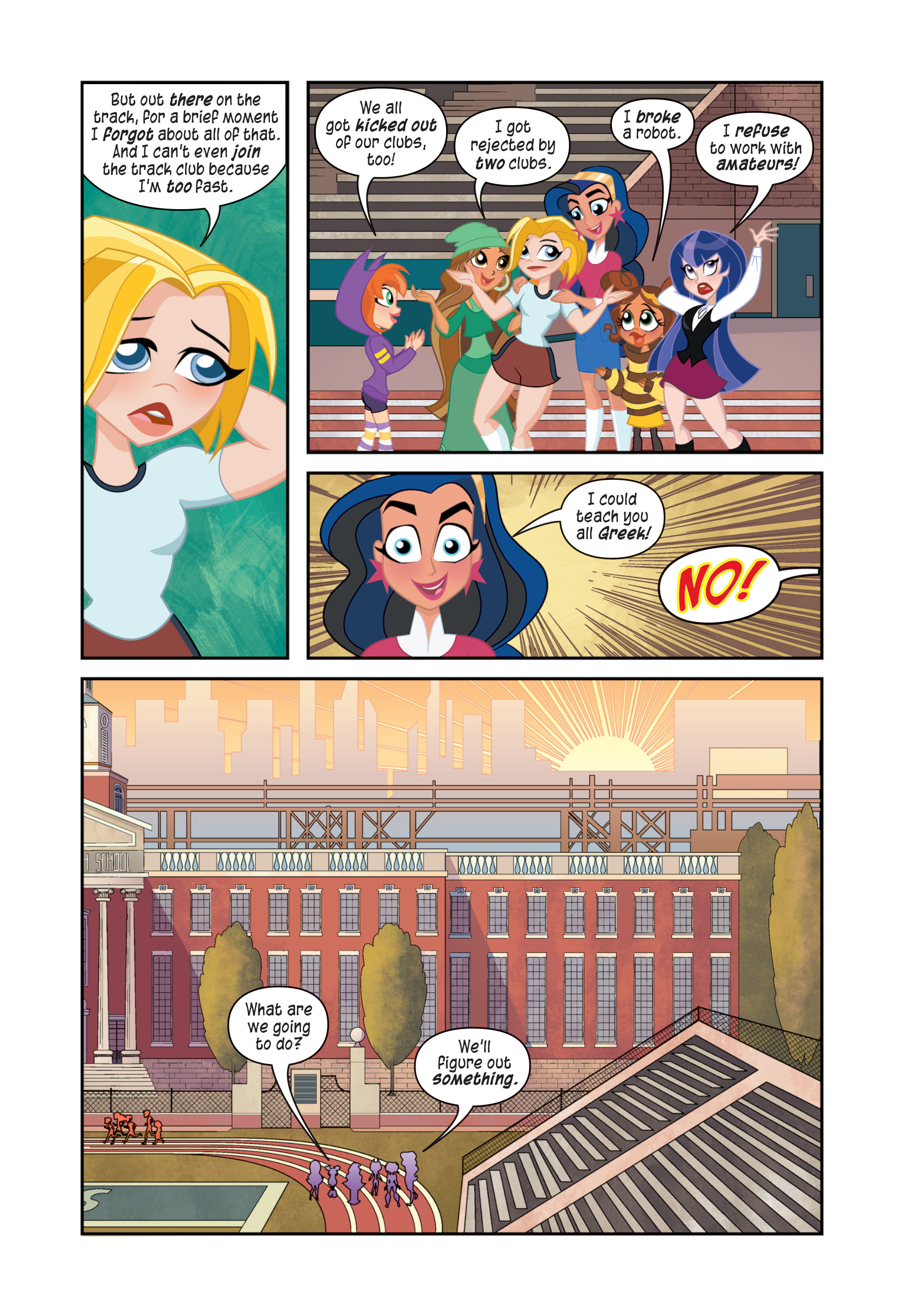 Read online DC Super Hero Girls: At Metropolis High comic -  Issue # TPB - 43
