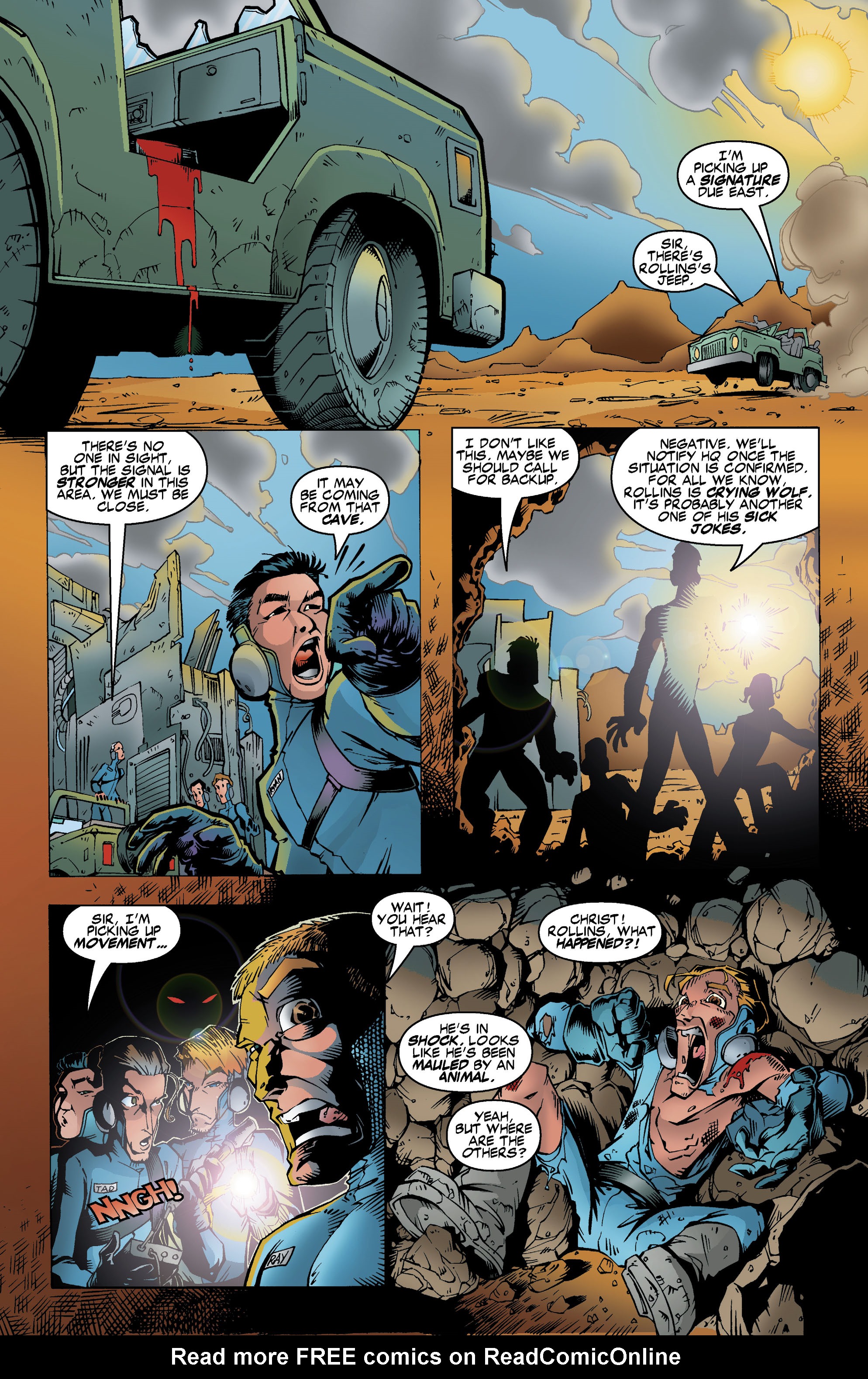 Read online Backlash comic -  Issue #23 - 3