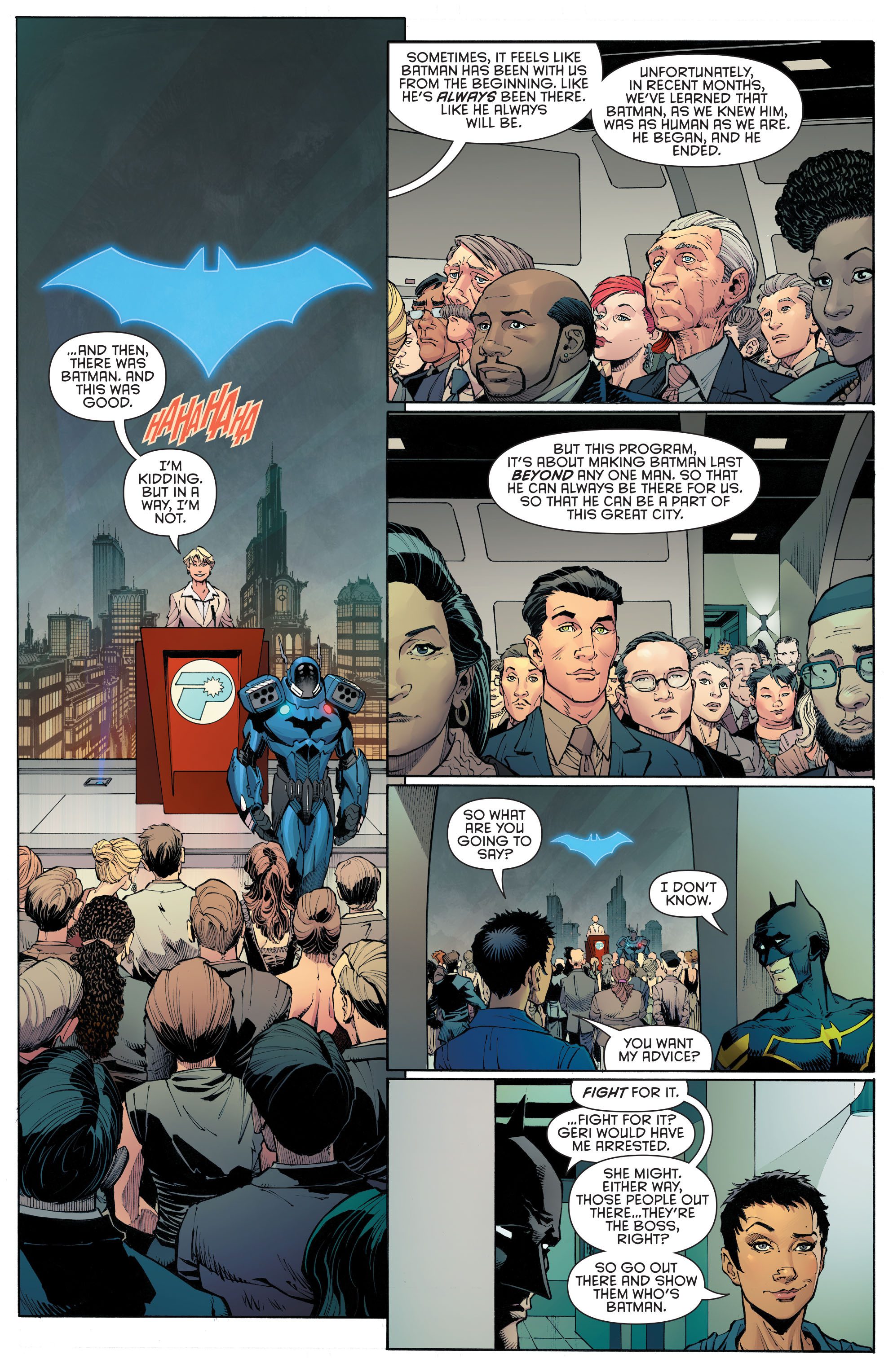 Read online Batman (2011) comic -  Issue #45 - 21