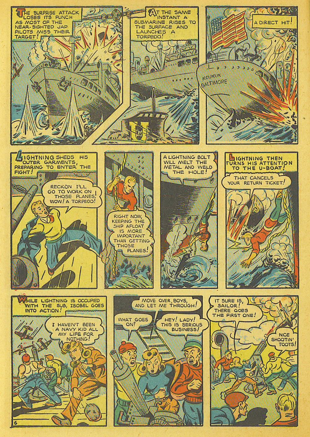 Read online Lightning Comics comic -  Issue #13 - 8