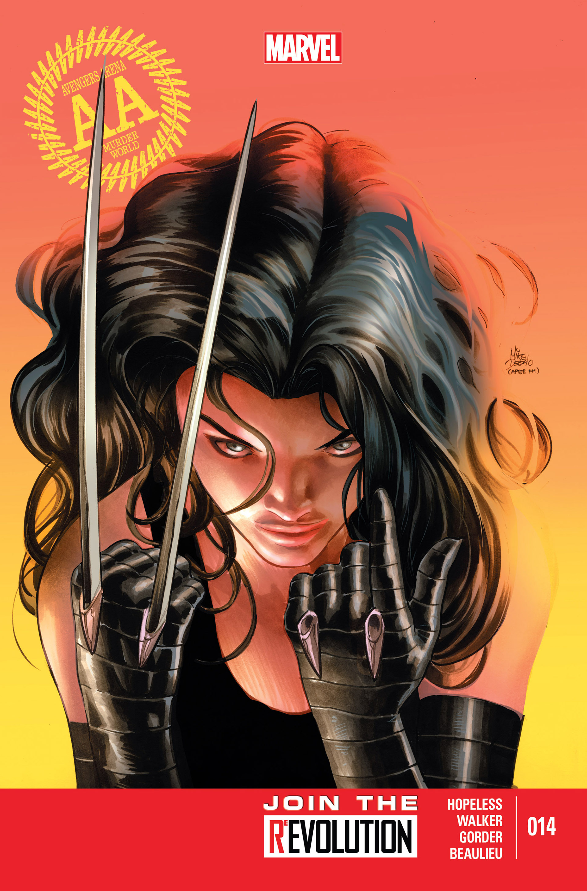 Read online Avengers Arena comic -  Issue #14 - 1