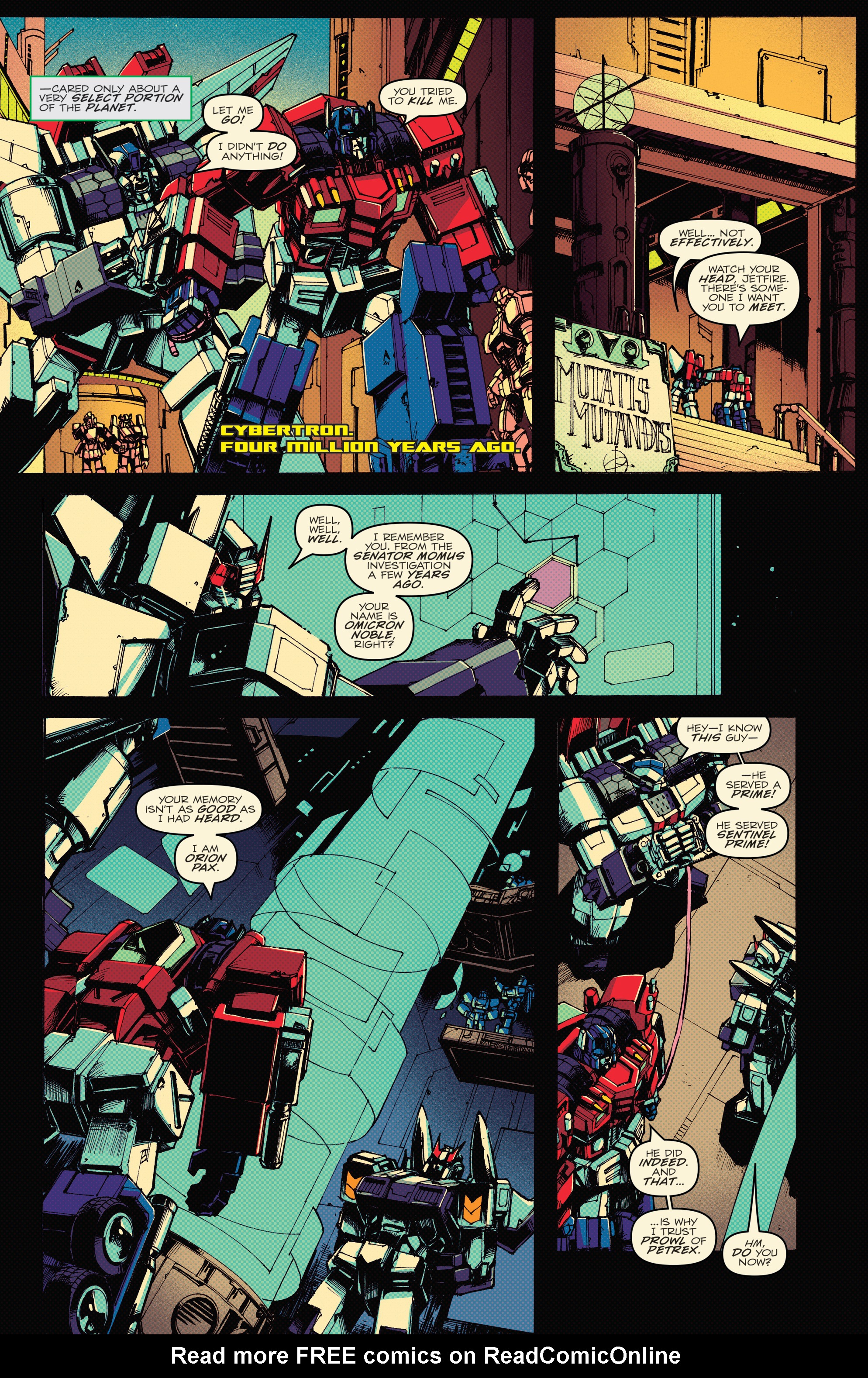 Read online Optimus Prime comic -  Issue #2 - 10