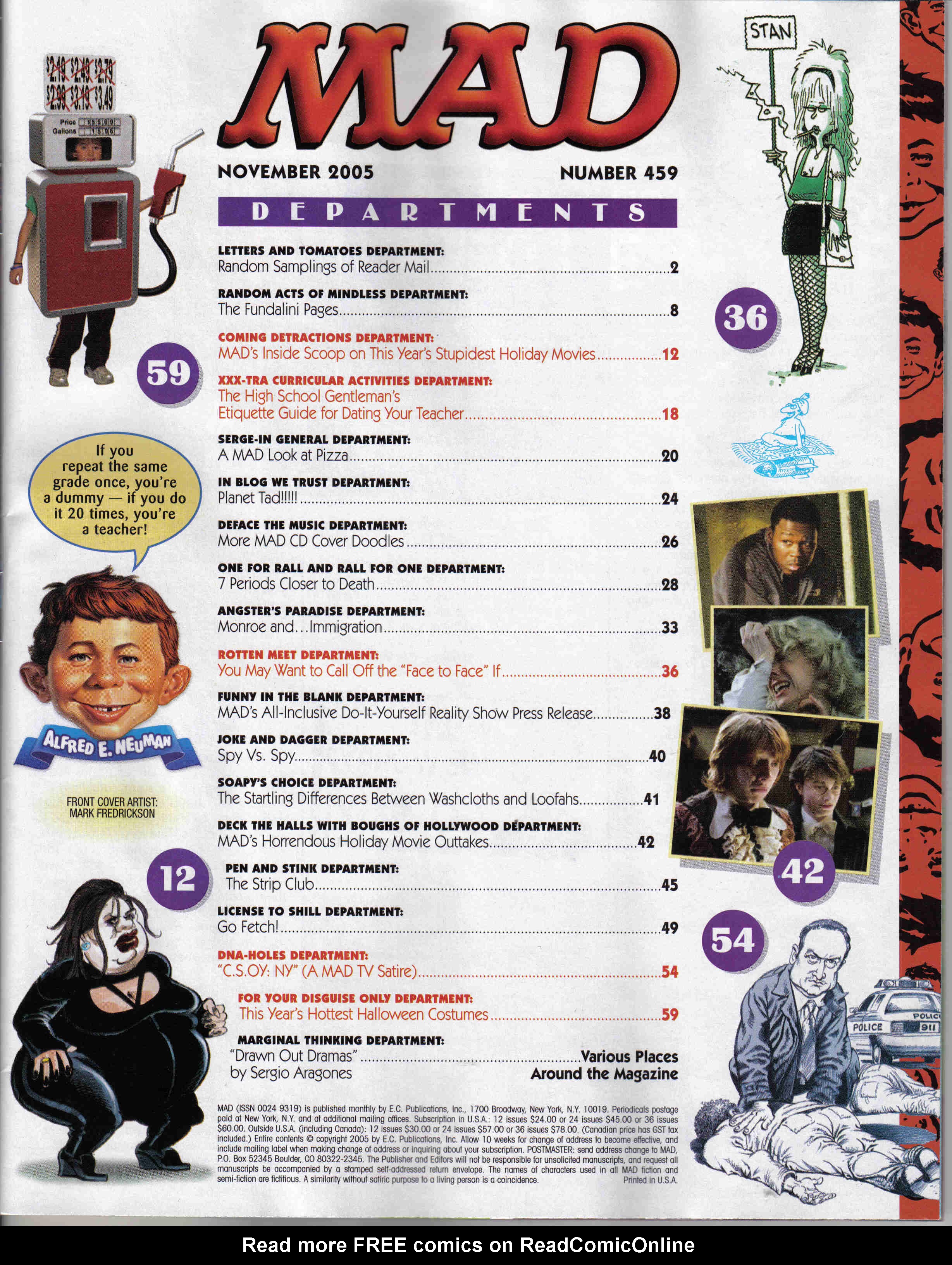 Read online MAD comic -  Issue #459 - 2