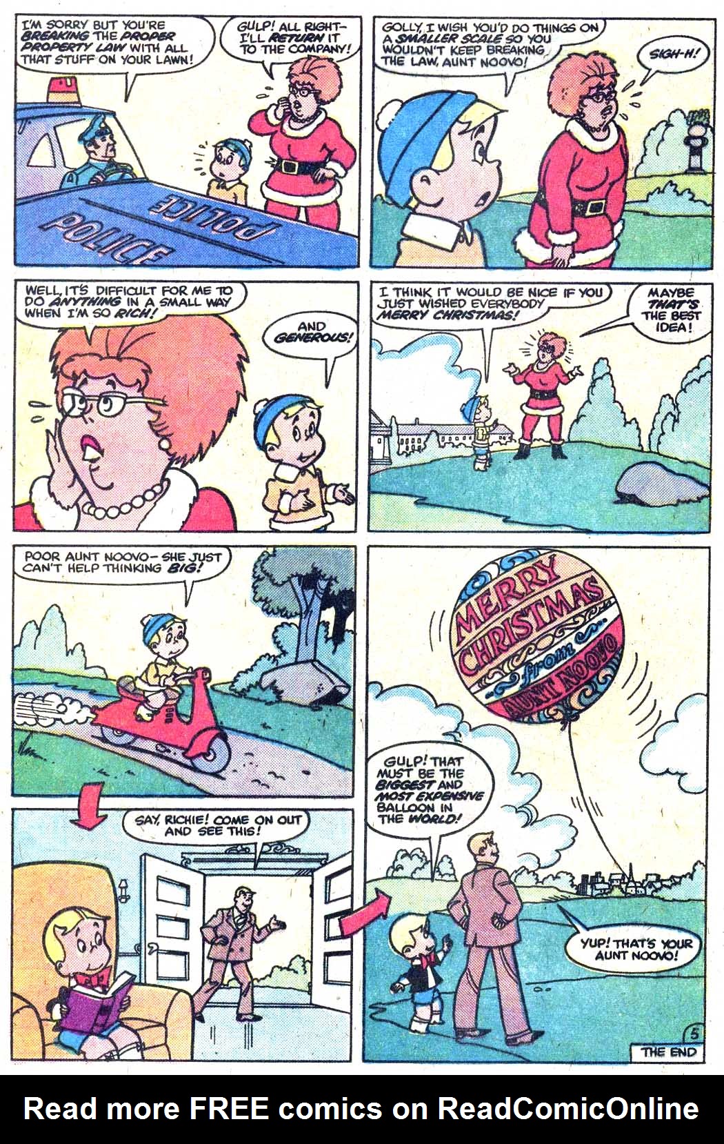 Read online Richie Rich & Dollar the Dog comic -  Issue #6 - 28