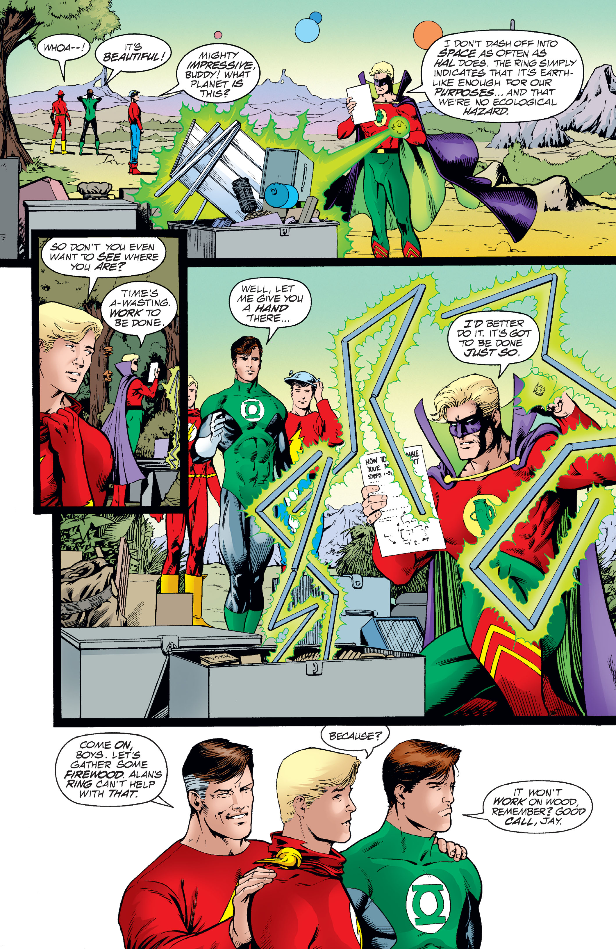 Read online Flash & Green Lantern: The Brave and the Bold comic -  Issue # _Deluxe Edition - 65