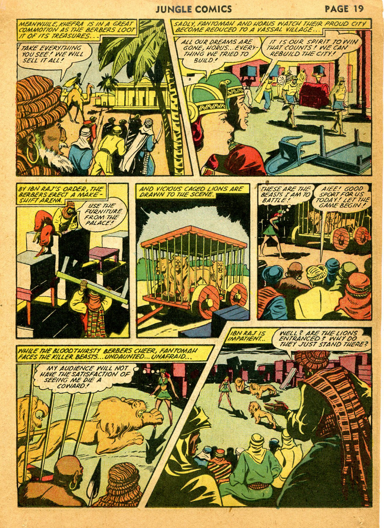 Read online Jungle Comics comic -  Issue #35 - 21