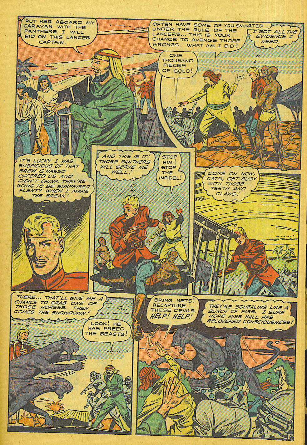Read online Jungle Comics comic -  Issue #124 - 25