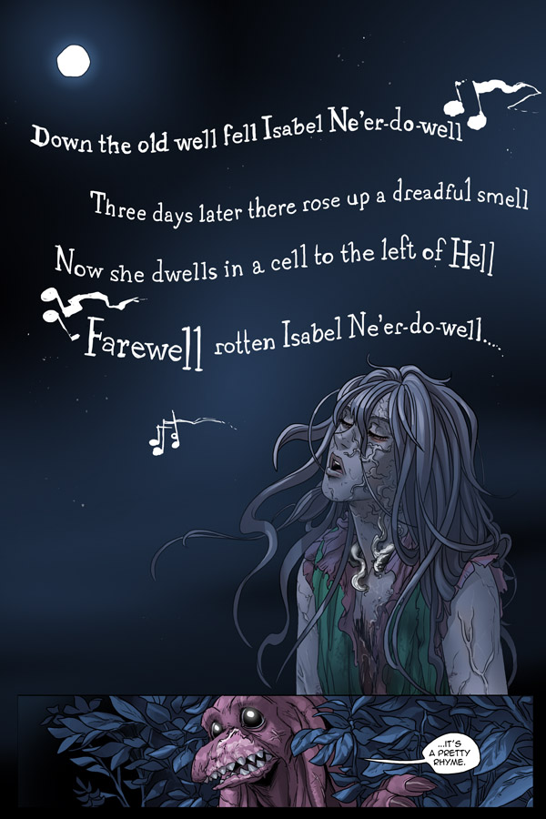 Read online Unsounded comic -  Issue #13 - 110