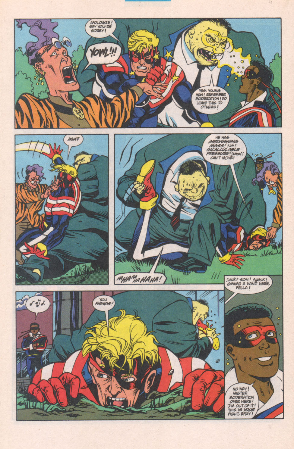 Read online Fighting American (1994) comic -  Issue #3 - 21