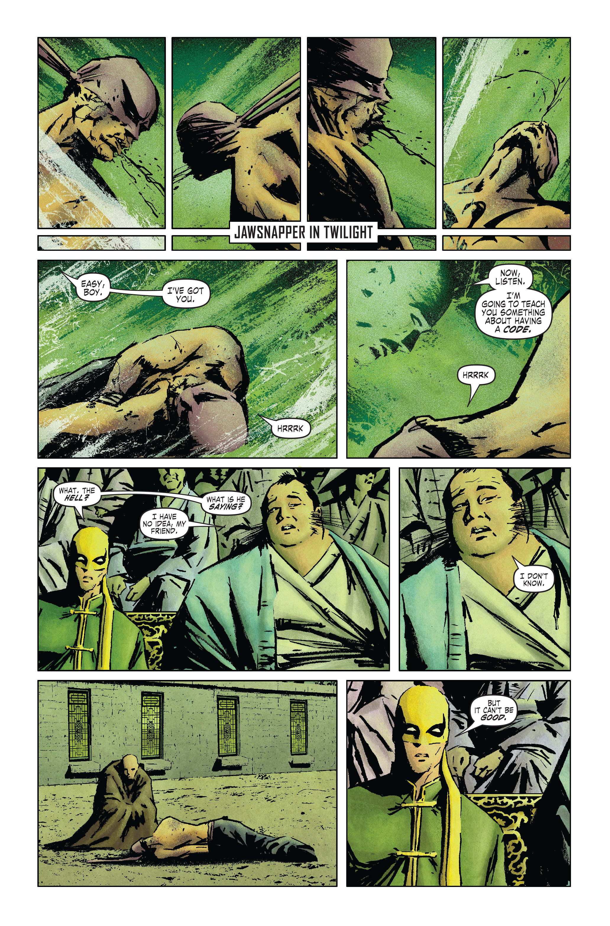 Read online The Immortal Iron Fist comic -  Issue #12 - 12
