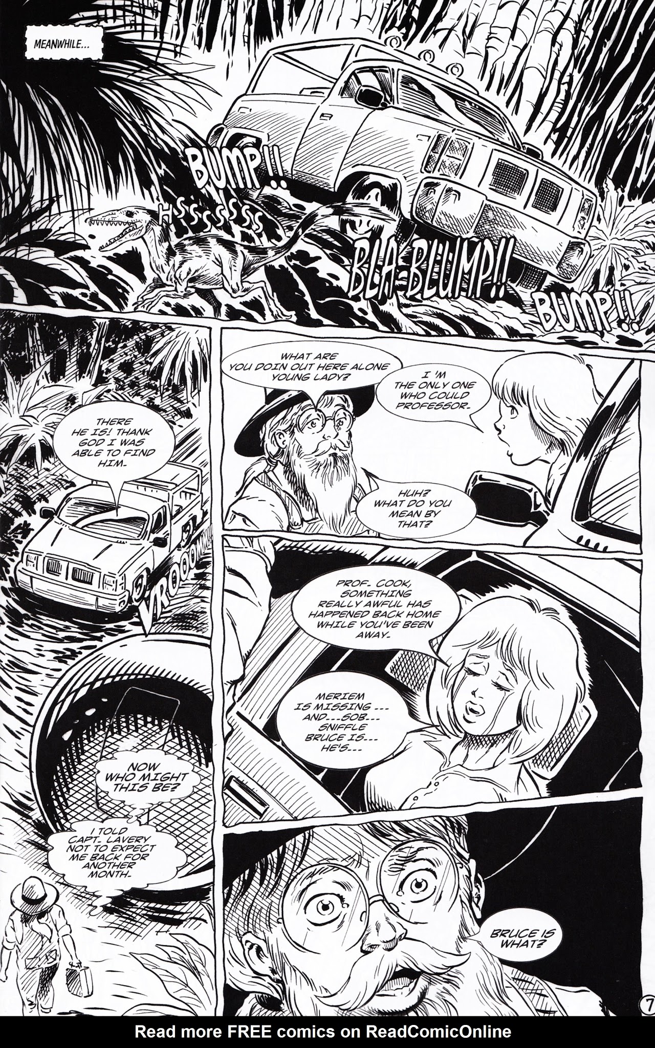Read online Cavewoman: Journey comic -  Issue #1 - 9