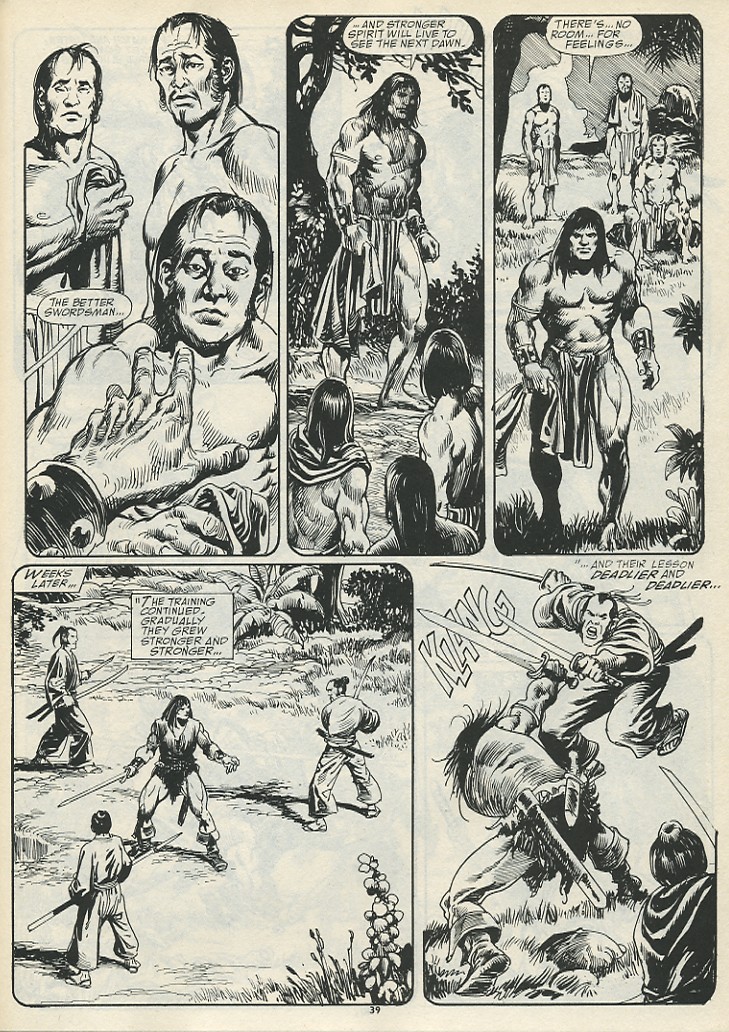 Read online The Savage Sword Of Conan comic -  Issue #184 - 41